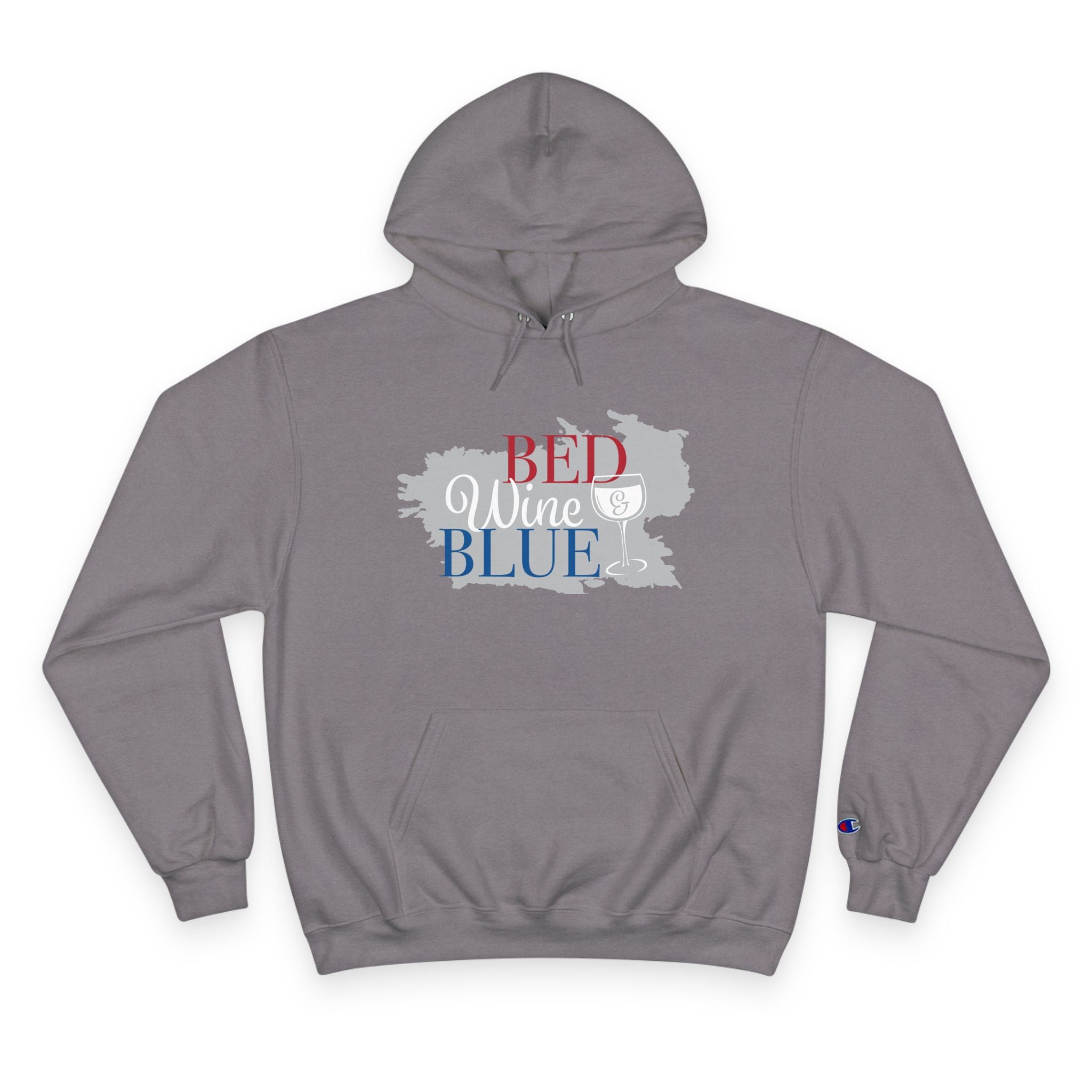 Wine Lover's Champion Hoodie, Cozy Sweatshirt, Gift for Wine Enthusiasts, Casual Outfit, Perfect for Relaxing Nights