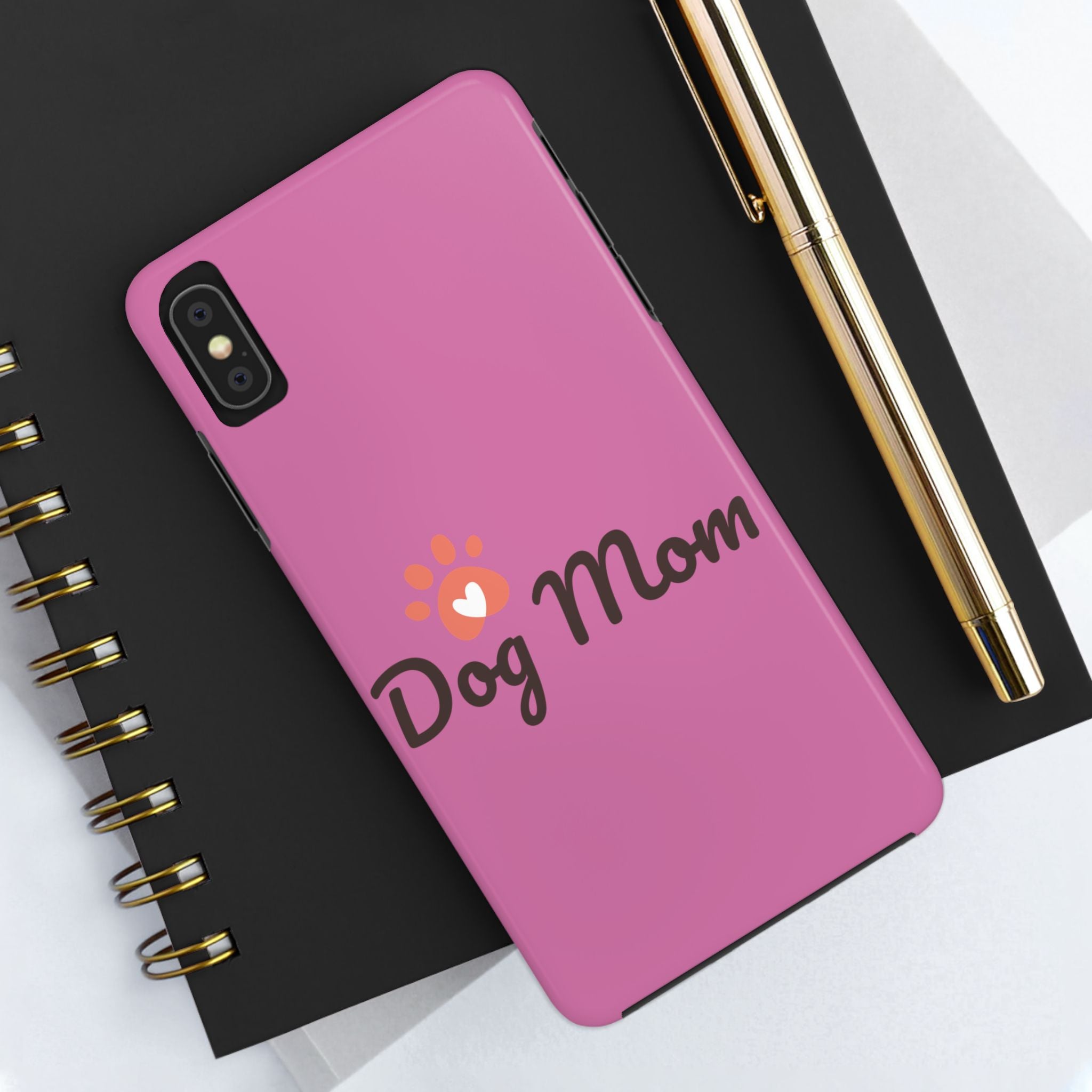 Dog Mom Phone Cases, Protective Cases for Pet Lovers, Gifts for Dog Owners, Cute Pink Cases, Dog Lover Accessories