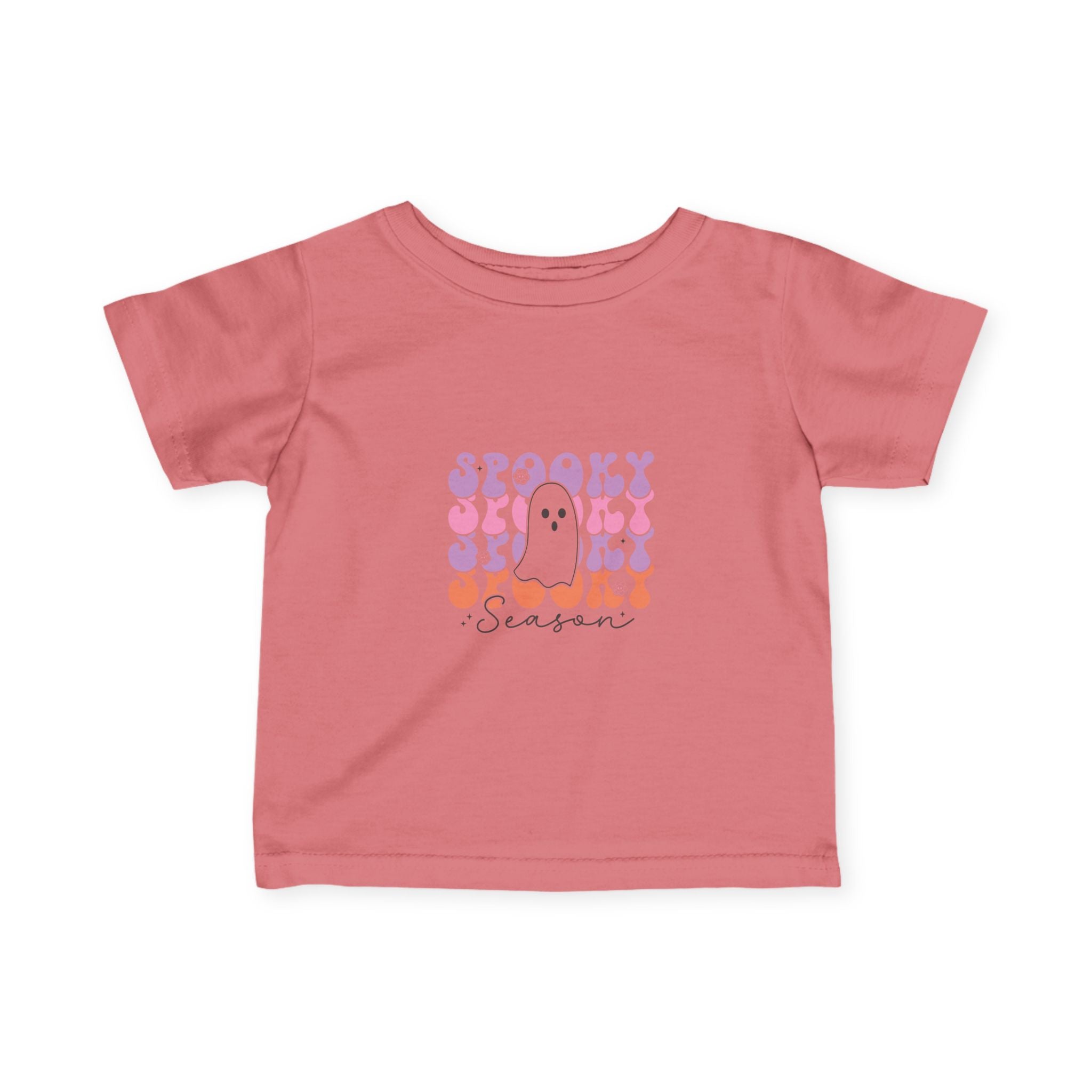 Infant Ghostly Fun Tee, Cute Halloween Baby T-Shirt, Spooky Season Kids Apparel, Toddler Ghost Shirt, Halloween Gift for Baby, Fall Fashion