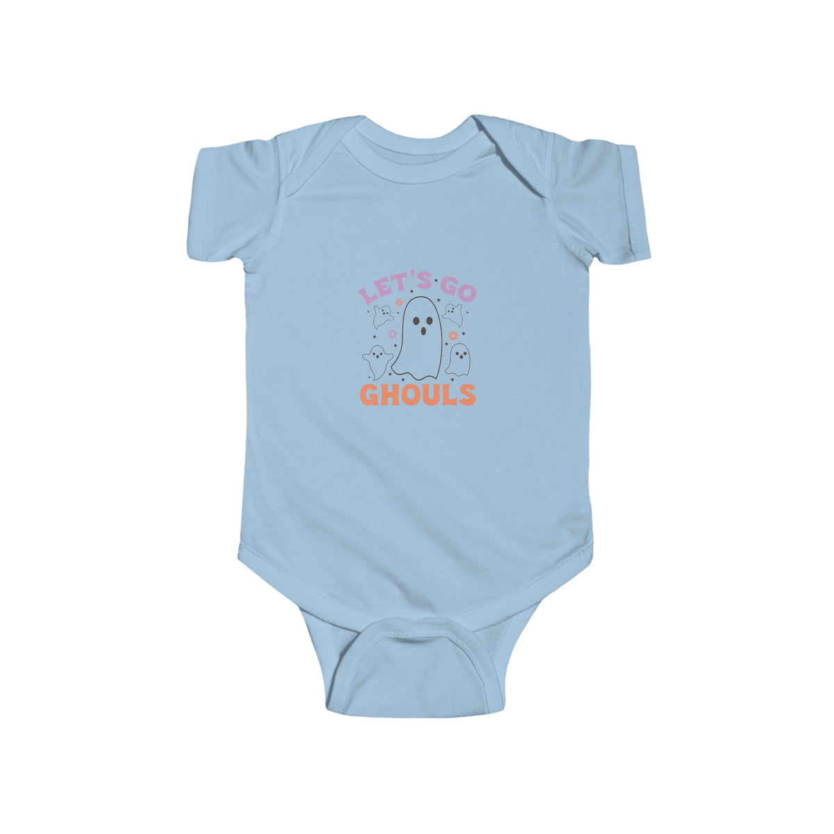Adorable Halloween Baby Bodysuit, Let's Go Ghouls, Infant Costume, Cute Gift, Holiday Outfit, Spooky Baby Wear
