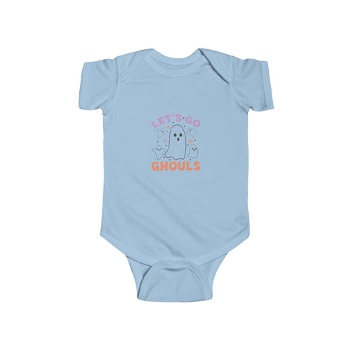 Adorable Halloween Baby Bodysuit, Let's Go Ghouls, Infant Costume, Cute Gift, Holiday Outfit, Spooky Baby Wear