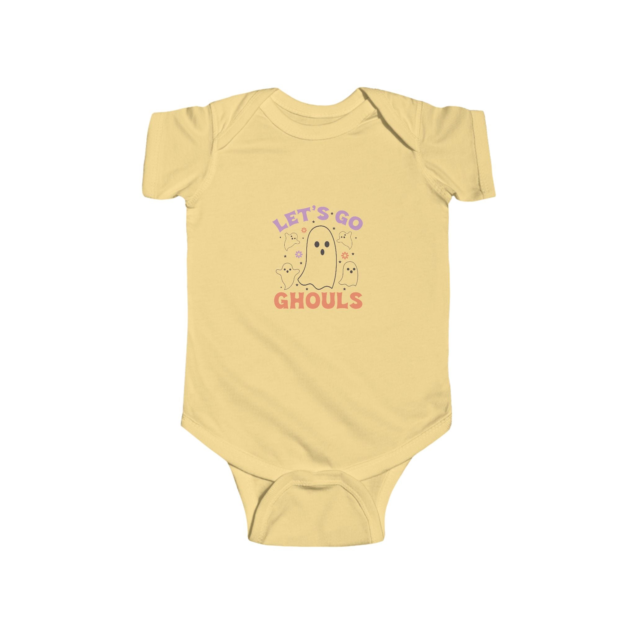 Adorable Halloween Baby Bodysuit, Let's Go Ghouls, Infant Costume, Cute Gift, Holiday Outfit, Spooky Baby Wear