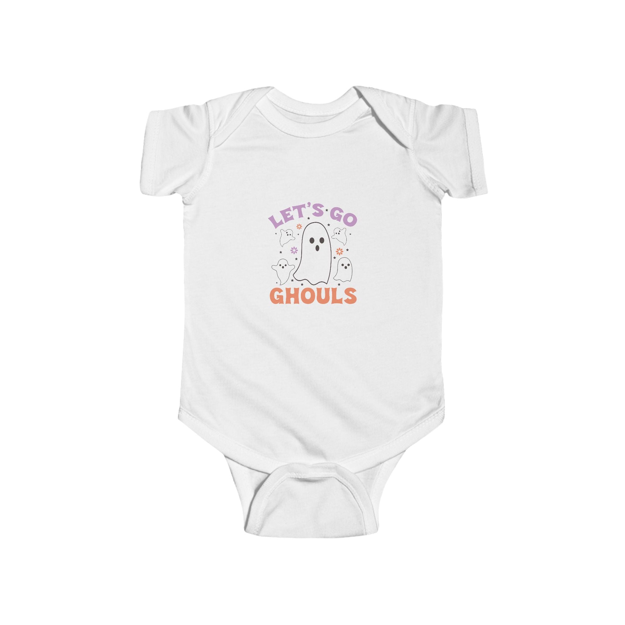 Adorable Halloween Baby Bodysuit, Let's Go Ghouls, Infant Costume, Cute Gift, Holiday Outfit, Spooky Baby Wear