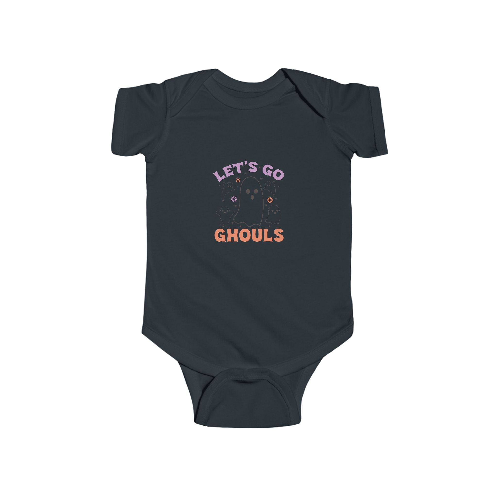 Adorable Halloween Baby Bodysuit, Let's Go Ghouls, Infant Costume, Cute Gift, Holiday Outfit, Spooky Baby Wear