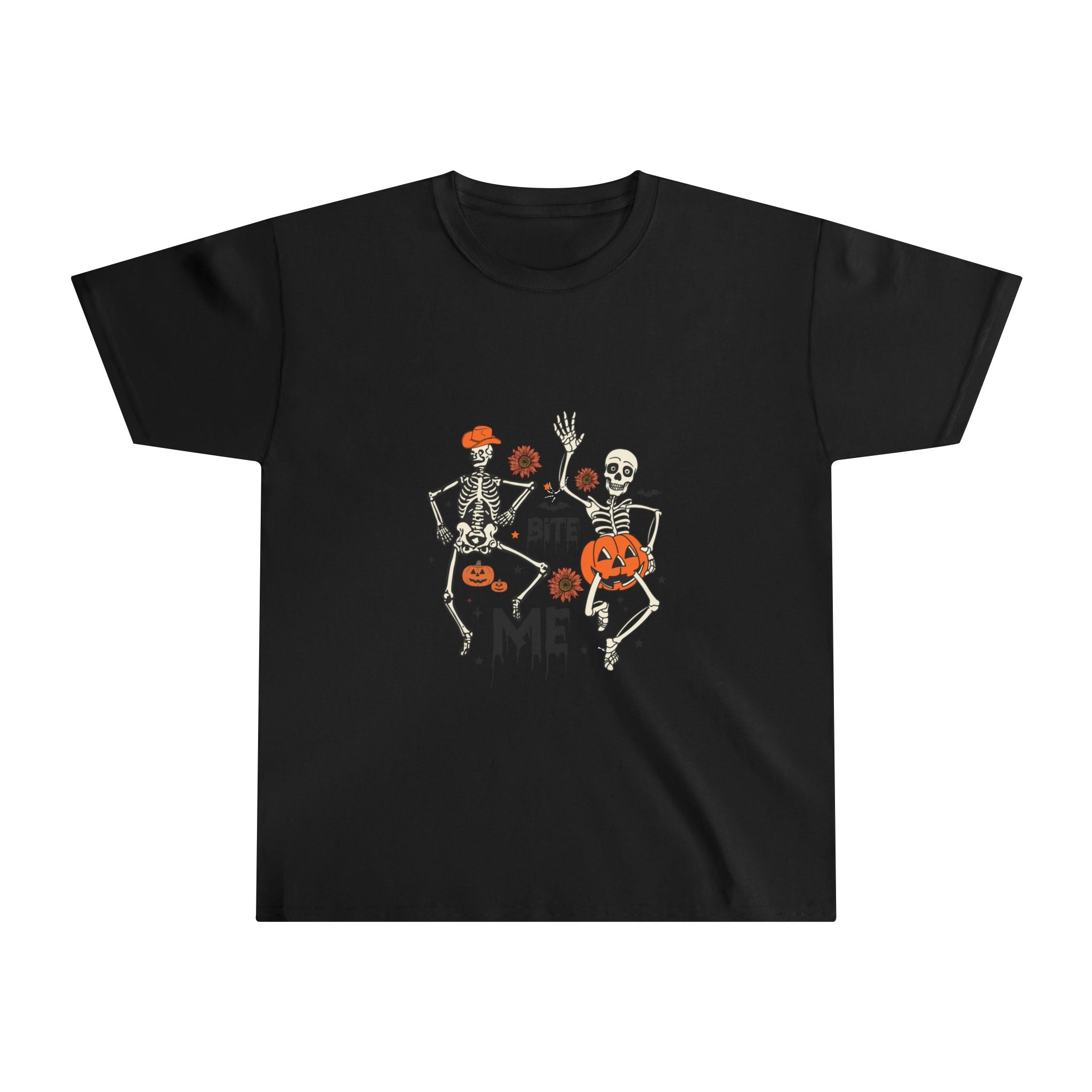 Halloween Skeleton Youth Tee, Cute Kids Halloween T-Shirt, Spooky Costume Top, Trick or Treat Shirt, Halloween Party Clothing
