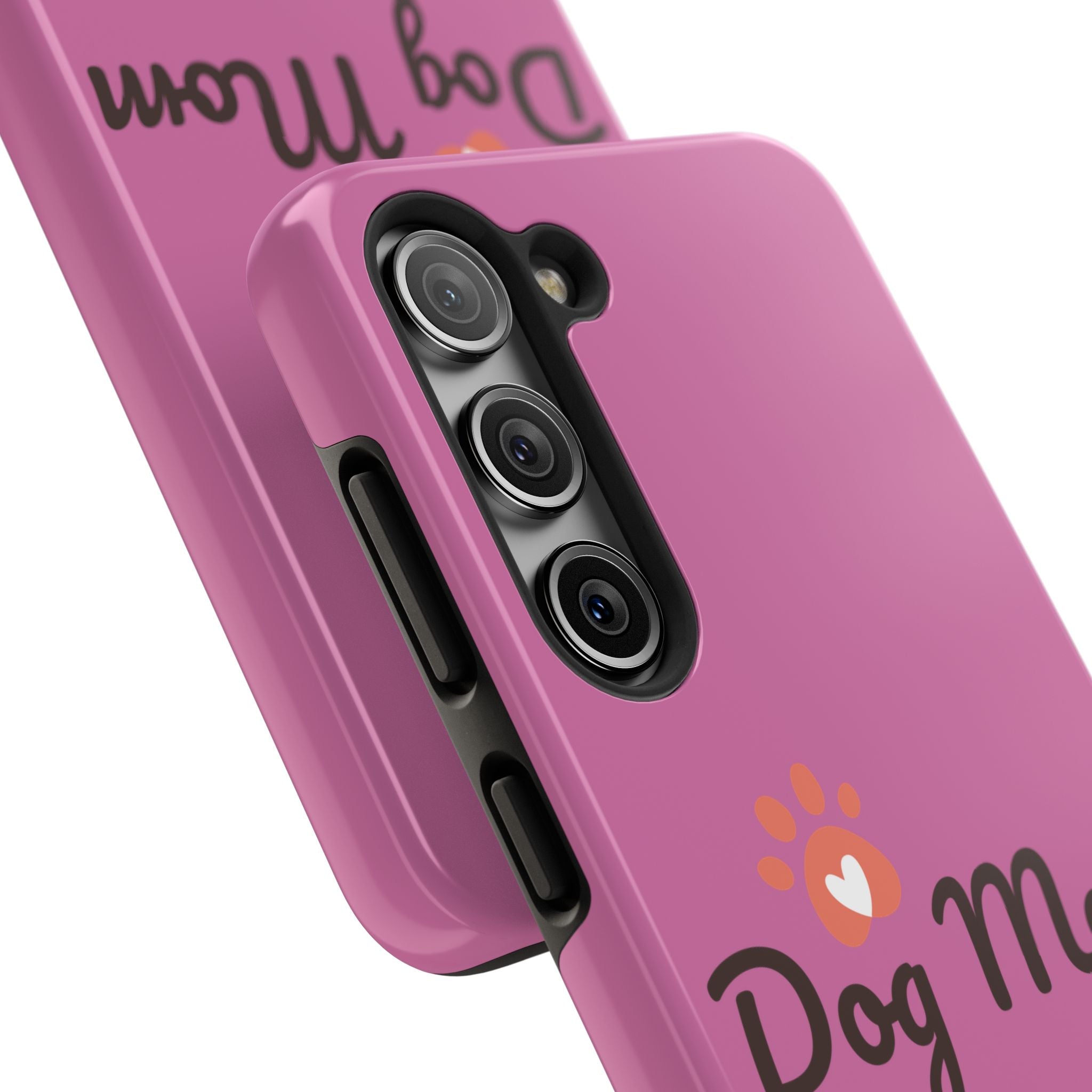 Dog Mom Phone Cases, Protective Cases for Pet Lovers, Gifts for Dog Owners, Cute Pink Cases, Dog Lover Accessories