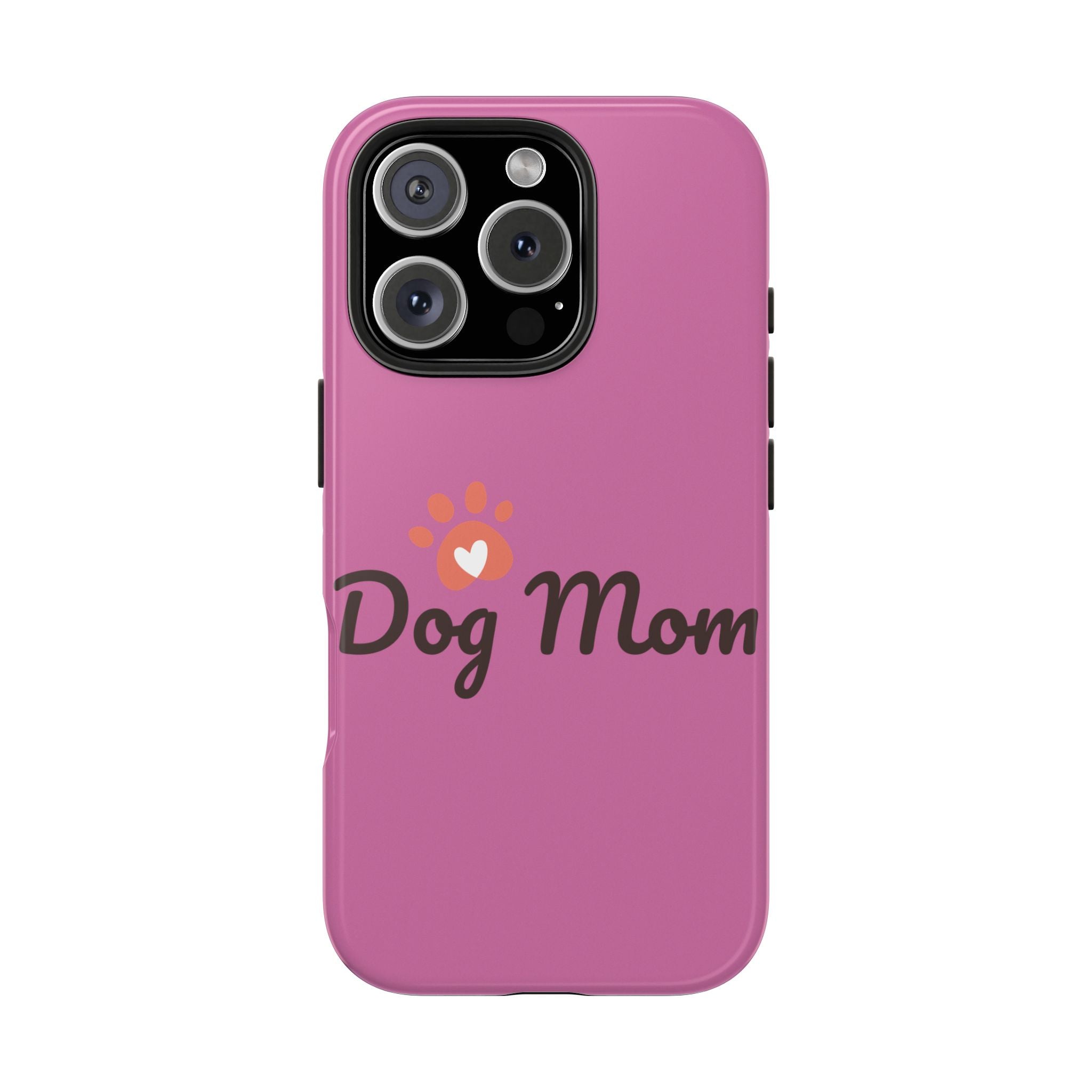 Dog Mom Phone Cases, Protective Cases for Pet Lovers, Gifts for Dog Owners, Cute Pink Cases, Dog Lover Accessories