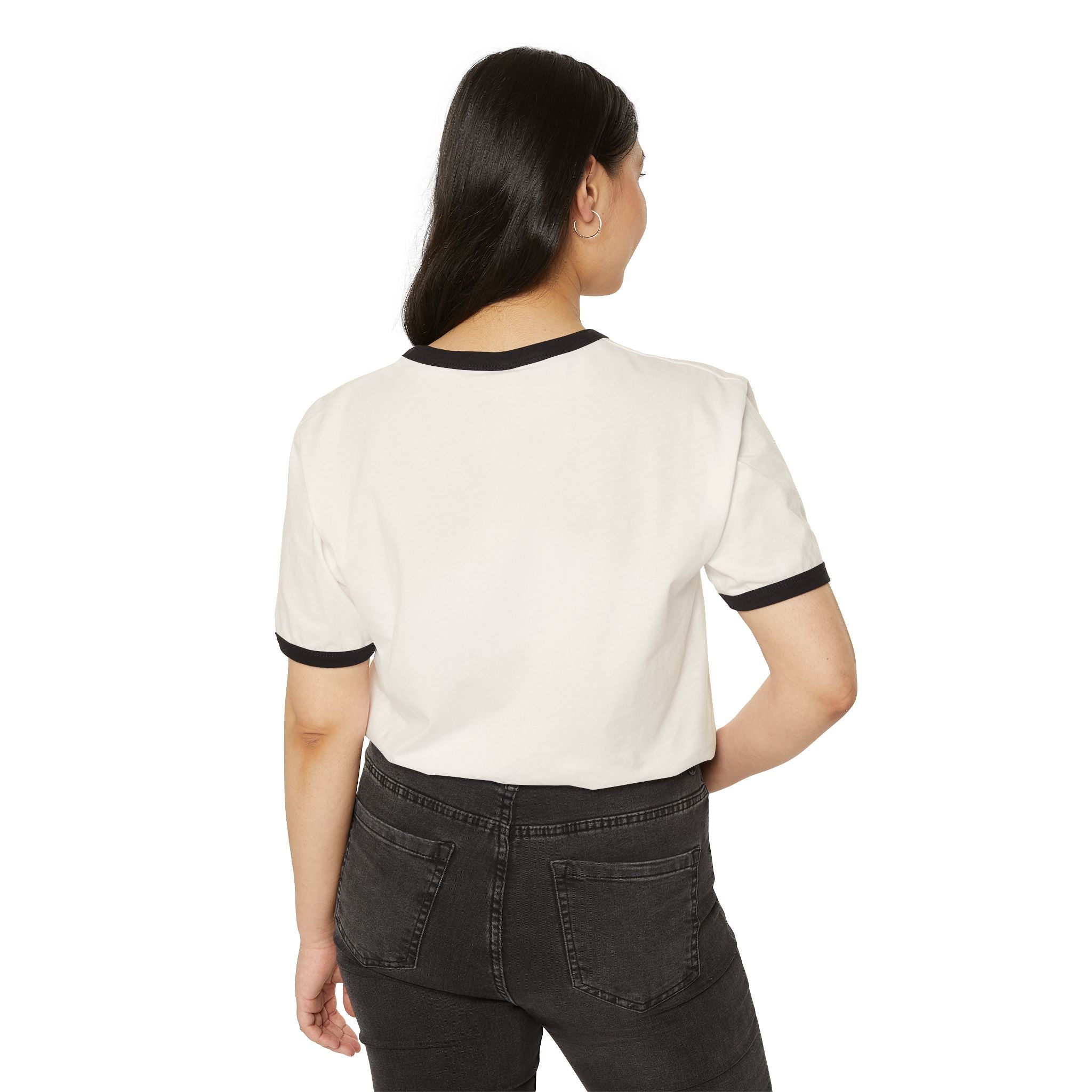 Chic Say Less Unisex Cotton Ringer T-Shirt - Casual Tee, Trendy Apparel, Gift for Friends, Everyday Wear, Fashion Statement