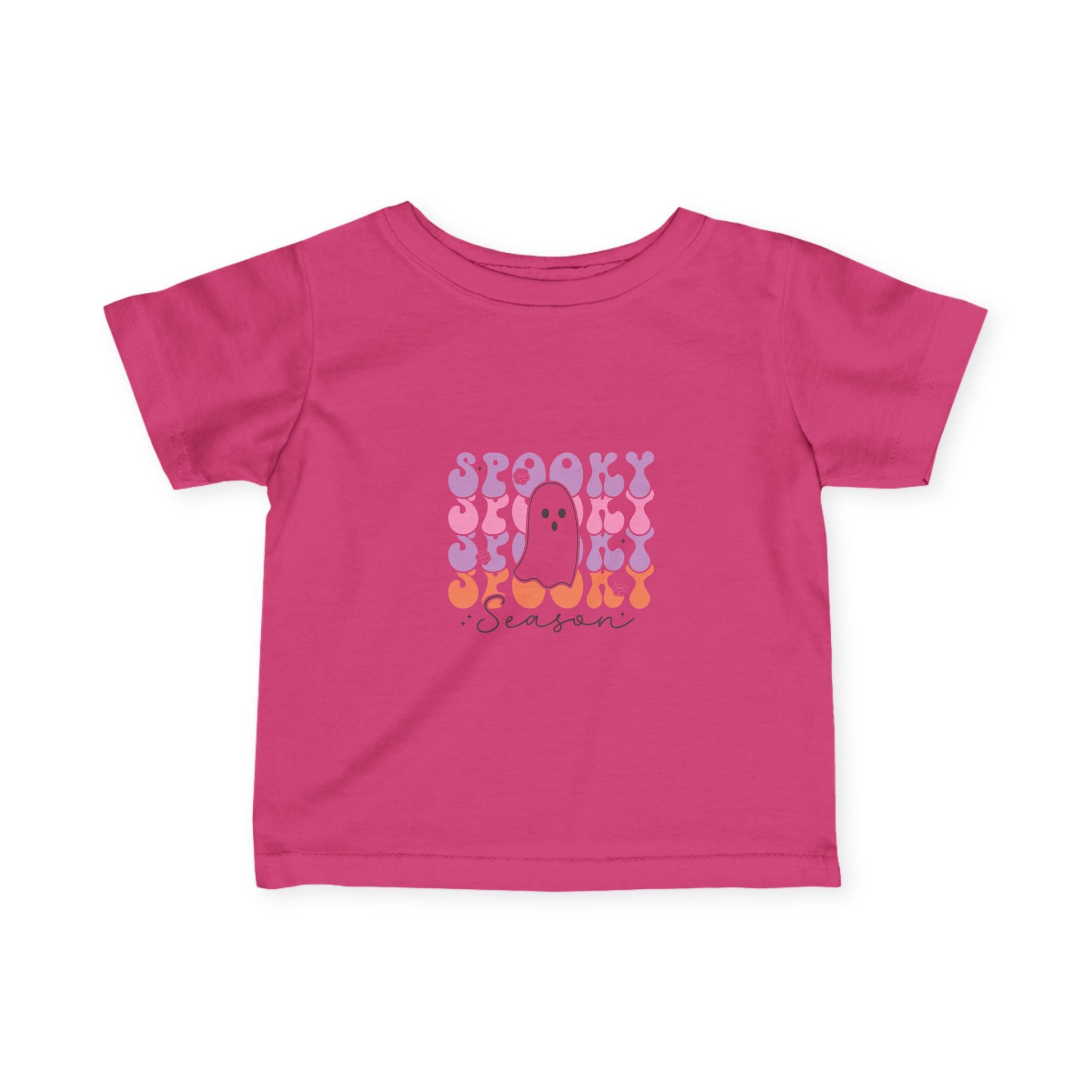 Infant Ghostly Fun Tee, Cute Halloween Baby T-Shirt, Spooky Season Kids Apparel, Toddler Ghost Shirt, Halloween Gift for Baby, Fall Fashion