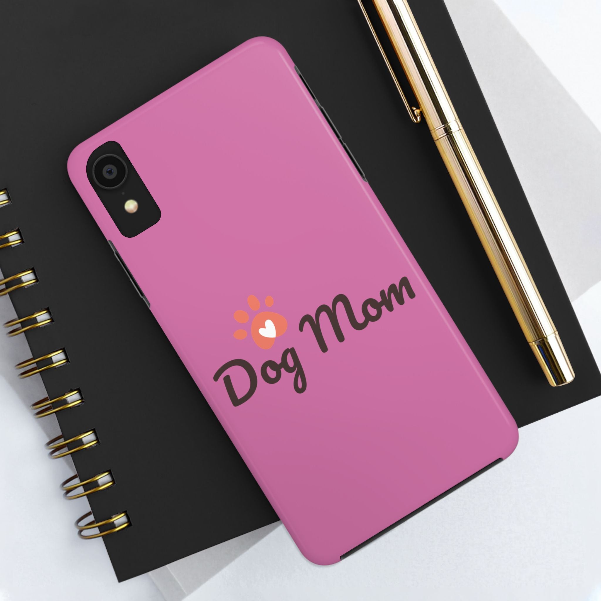 Dog Mom Phone Cases, Protective Cases for Pet Lovers, Gifts for Dog Owners, Cute Pink Cases, Dog Lover Accessories