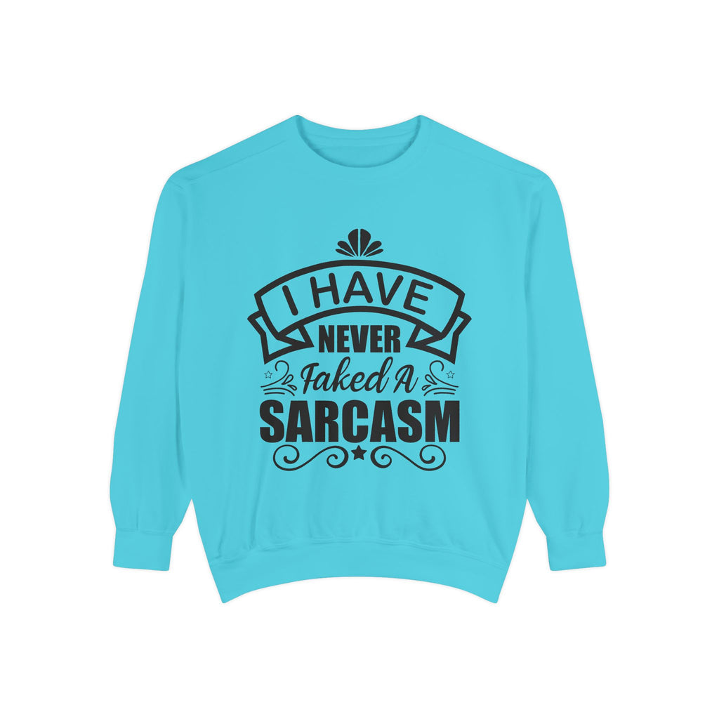 Sarcasm Sweatshirt - Funny Gift for Friends, Unisex Crewneck, Casual Wear, Cozy Style, Humor Apparel