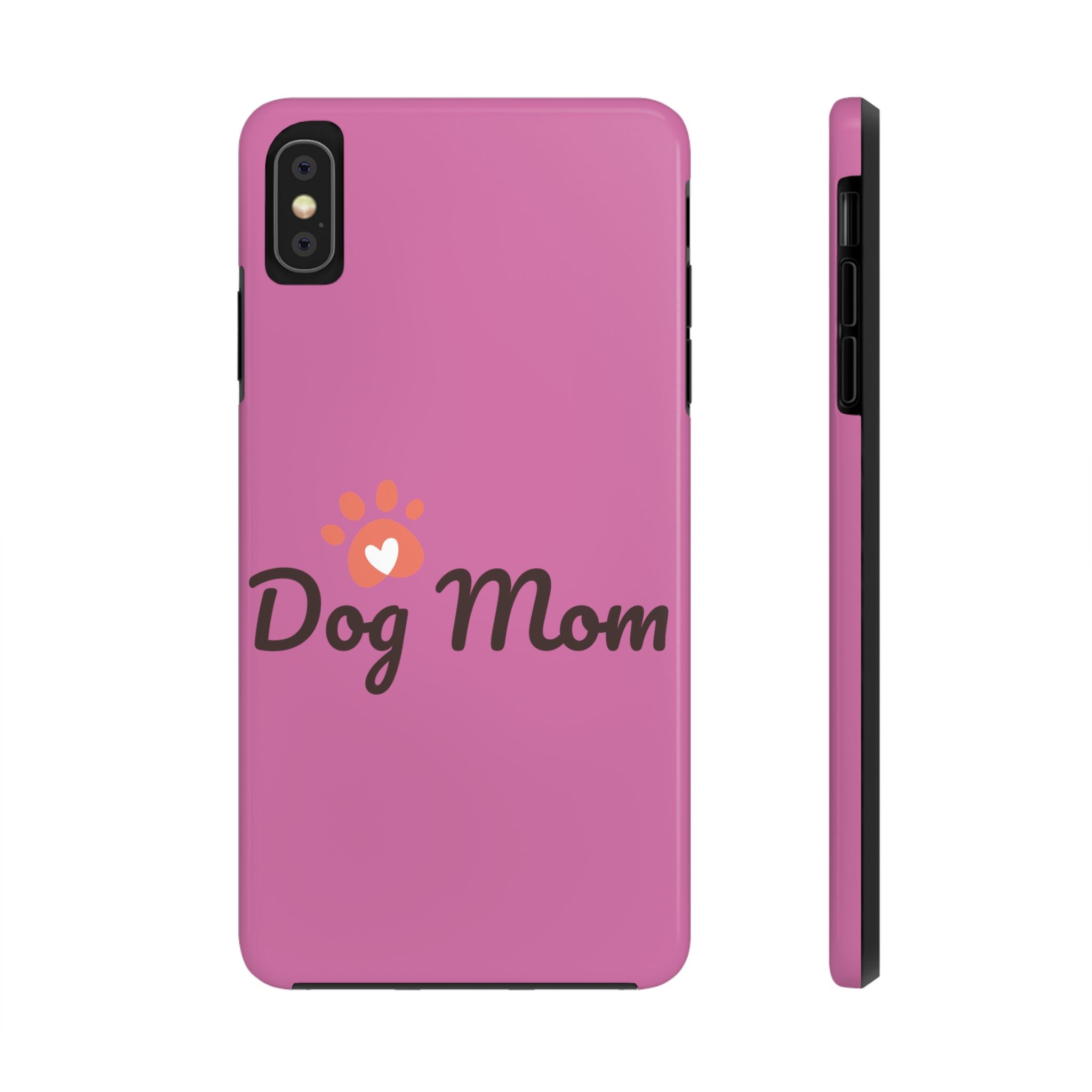 Dog Mom Phone Cases, Protective Cases for Pet Lovers, Gifts for Dog Owners, Cute Pink Cases, Dog Lover Accessories