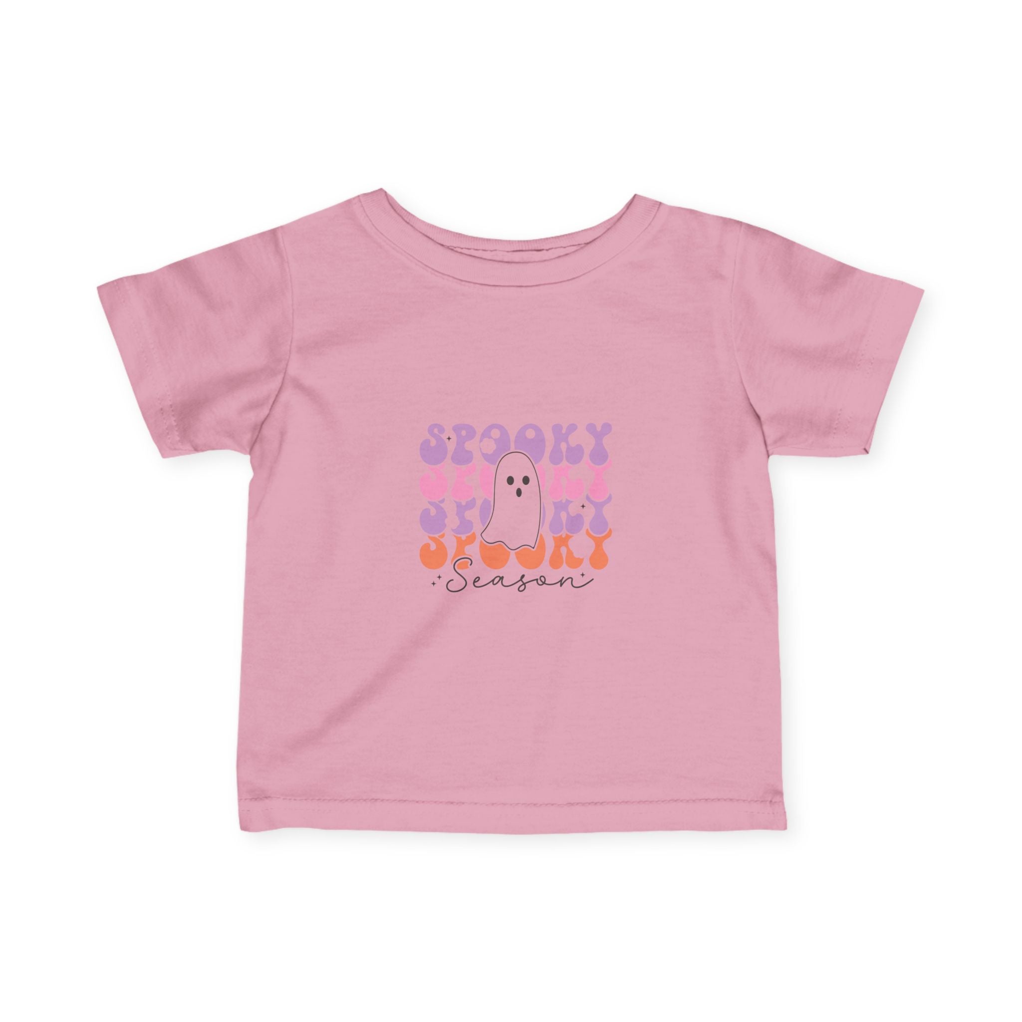 Infant Ghostly Fun Tee, Cute Halloween Baby T-Shirt, Spooky Season Kids Apparel, Toddler Ghost Shirt, Halloween Gift for Baby, Fall Fashion