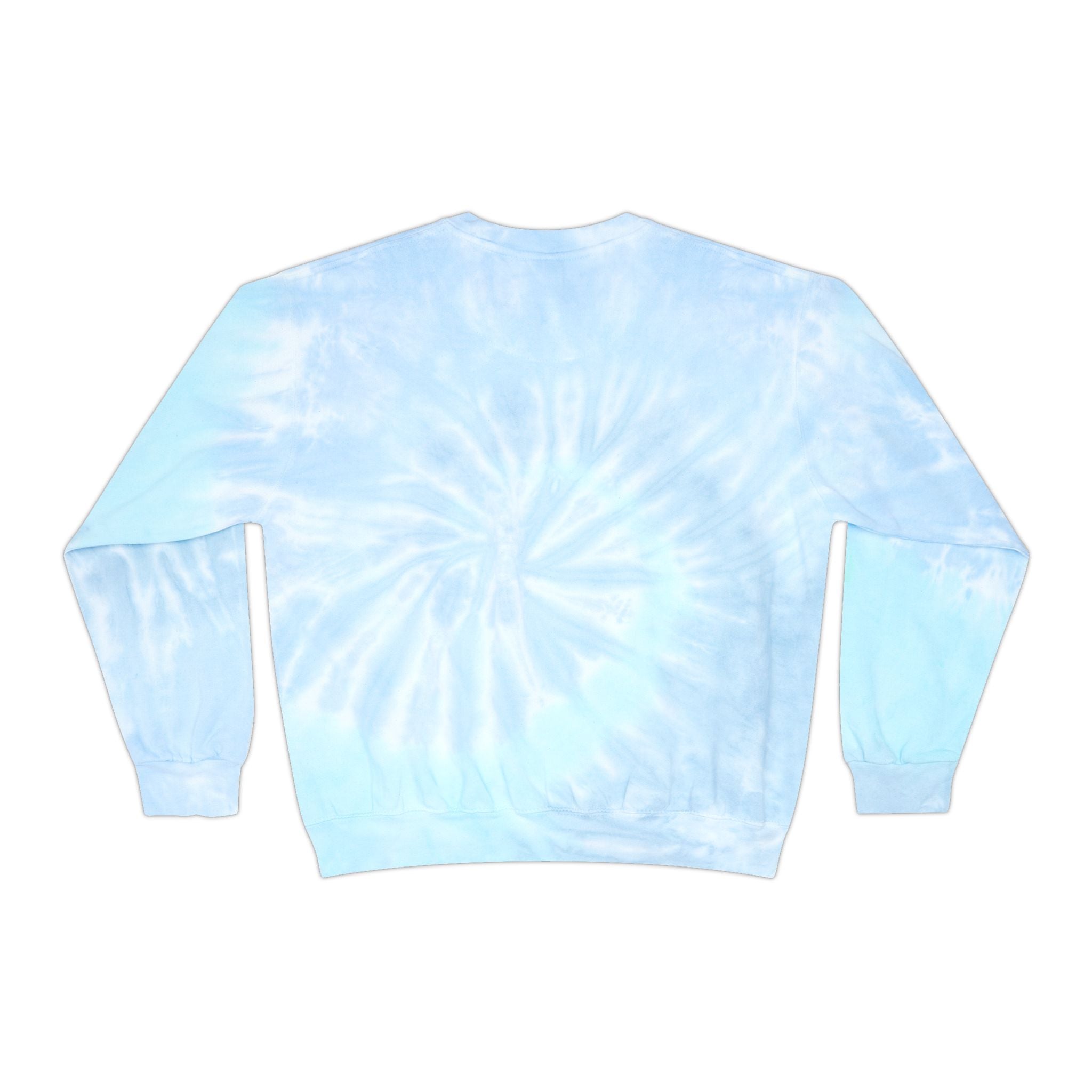 Cheerful Tie-Dye Sweatshirt | Perfect for Cozy Days, Gift for Friends, Self-Care, Summer Festivals, Relaxed Vibes
