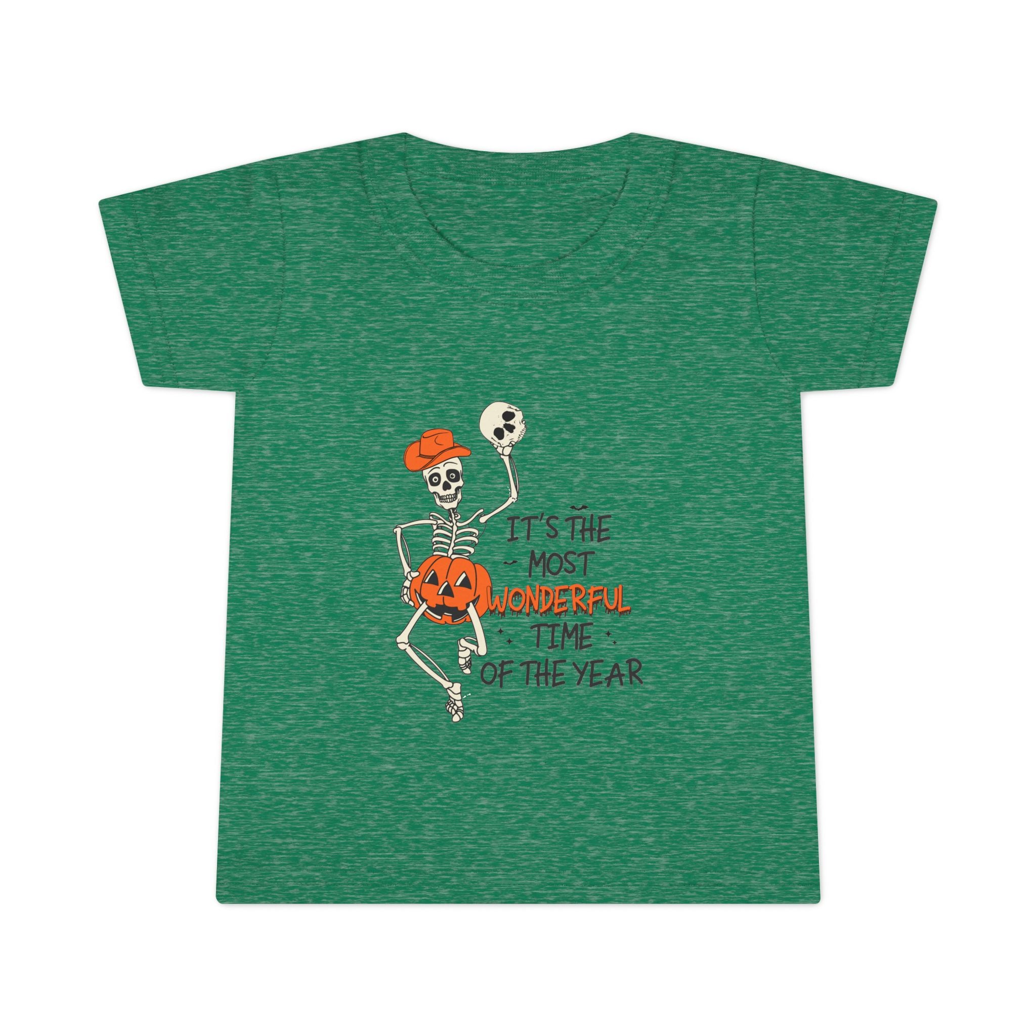 Halloween Skeleton Toddler T-Shirt, Cute Kids Costume Tee, Halloween Party Outfit, Spooky Season Apparel, Trick or Treat Shirt
