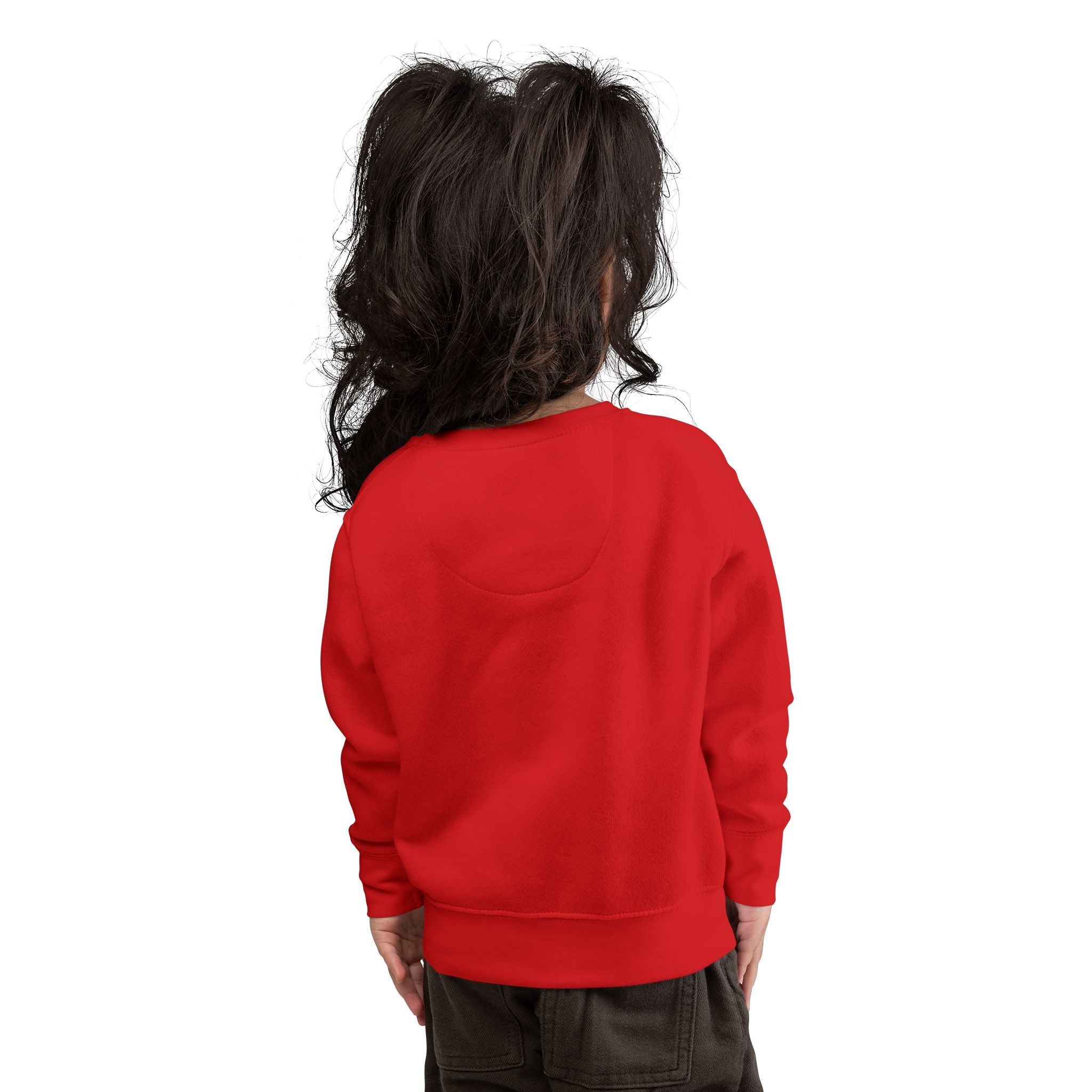 Toddler Sweatshirt Cozy and Durable 60/40 Cotton Polyester Fleece Blend