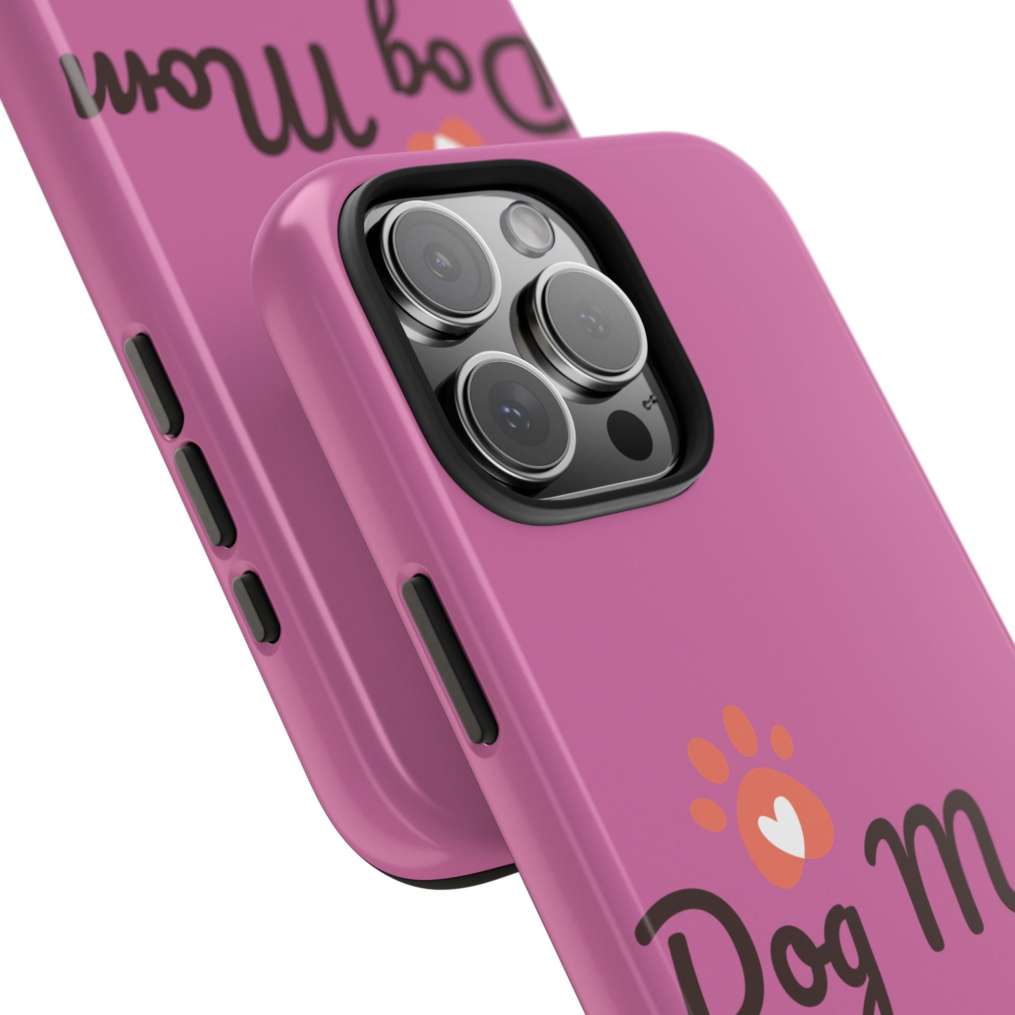 Dog Mom Phone Cases, Protective Cases for Pet Lovers, Gifts for Dog Owners, Cute Pink Cases, Dog Lover Accessories