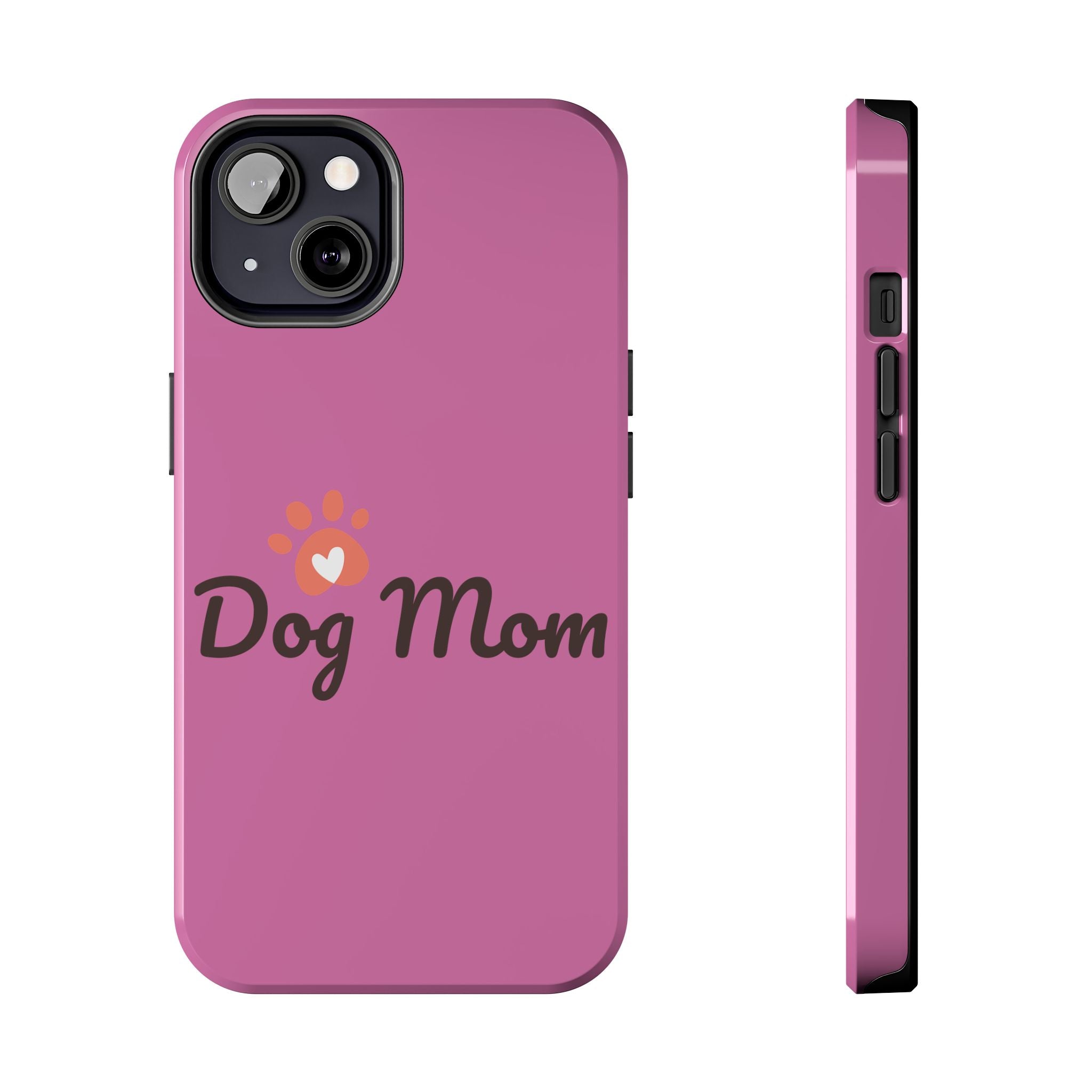 Dog Mom Phone Cases, Protective Cases for Pet Lovers, Gifts for Dog Owners, Cute Pink Cases, Dog Lover Accessories