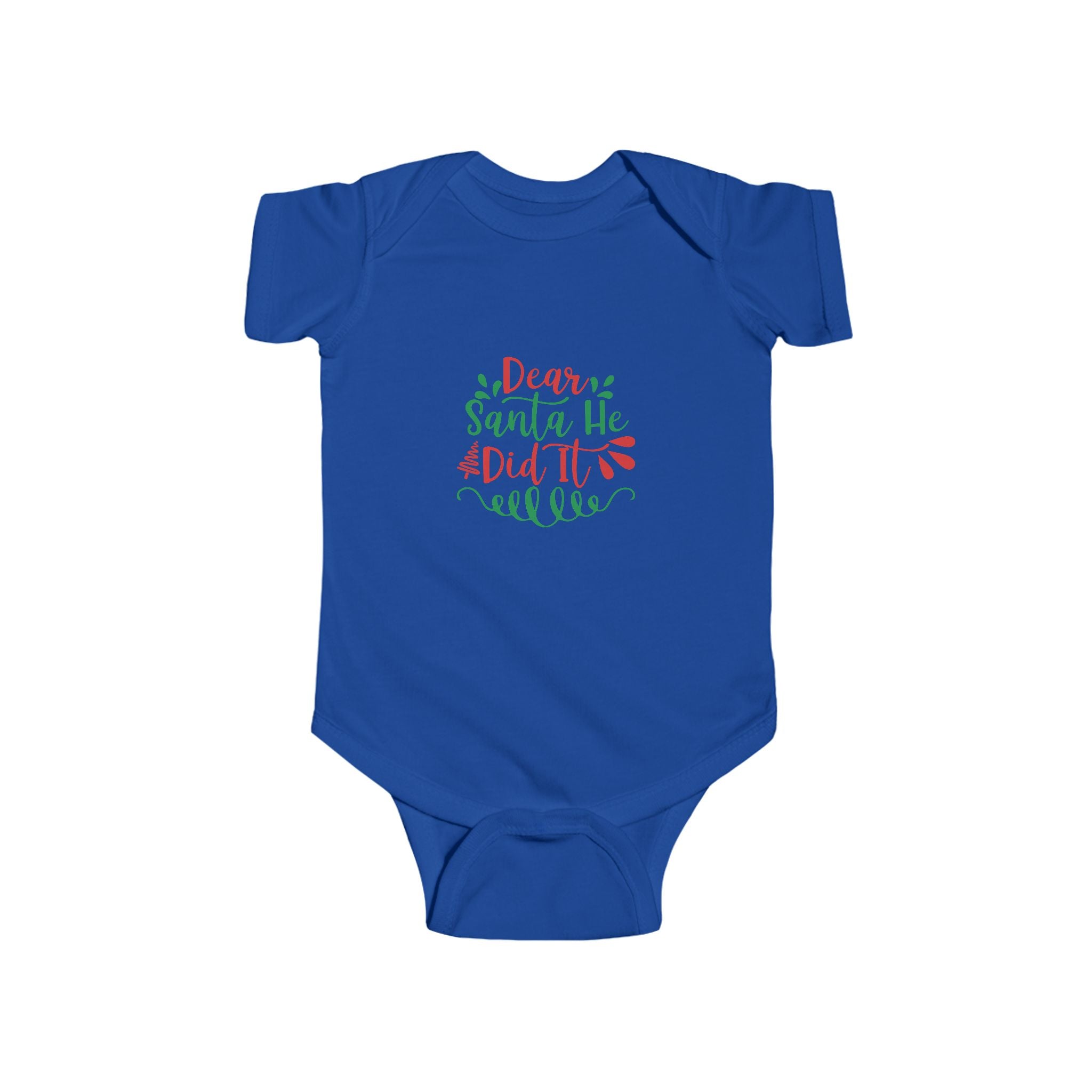 Adorable Holiday Baby Bodysuit, Infants, Christmas Gift, Newborn Outfit, Baby Shower Gift, Santa Design - Threads & Echo