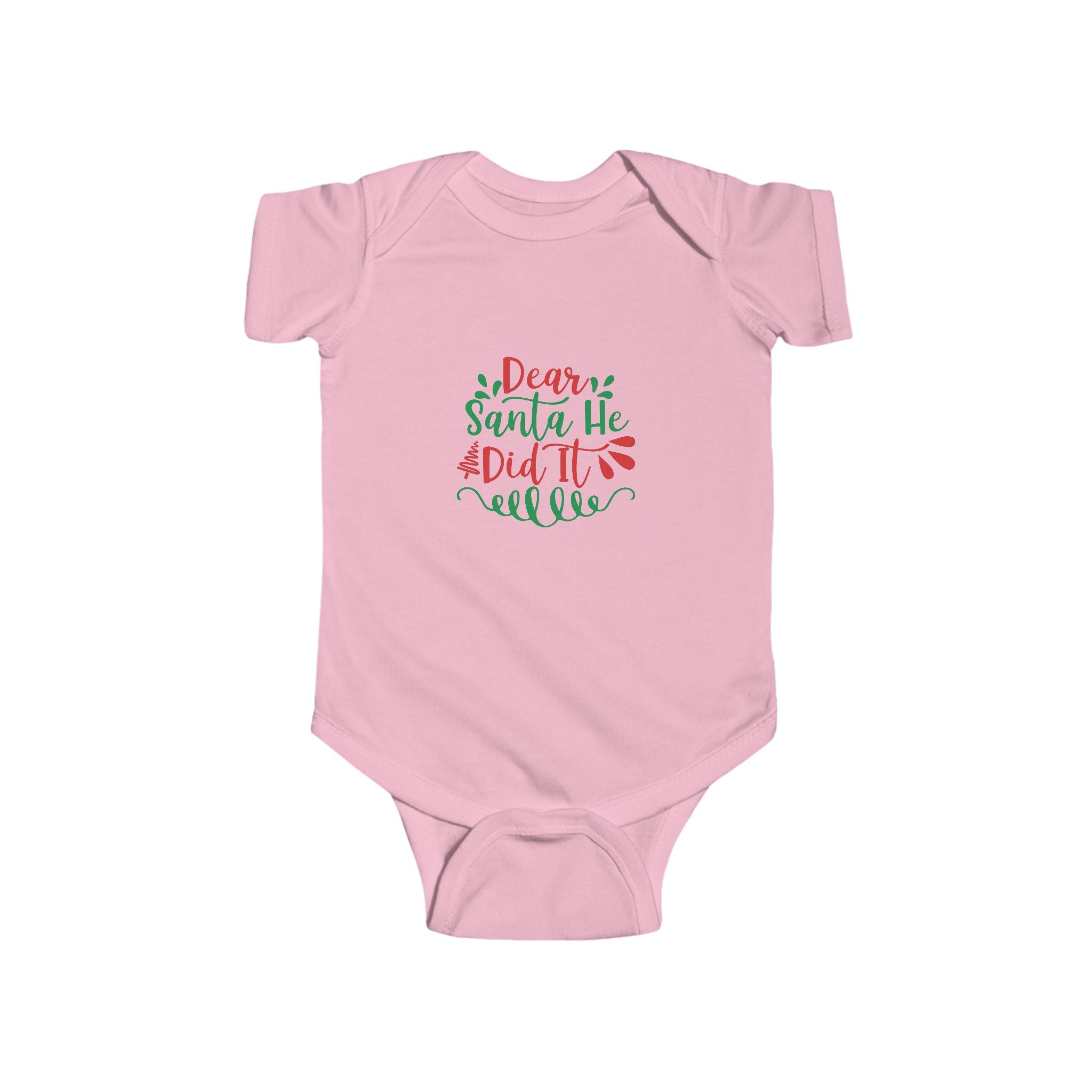 Adorable Holiday Baby Bodysuit, Infants, Christmas Gift, Newborn Outfit, Baby Shower Gift, Santa Design - Threads & Echo