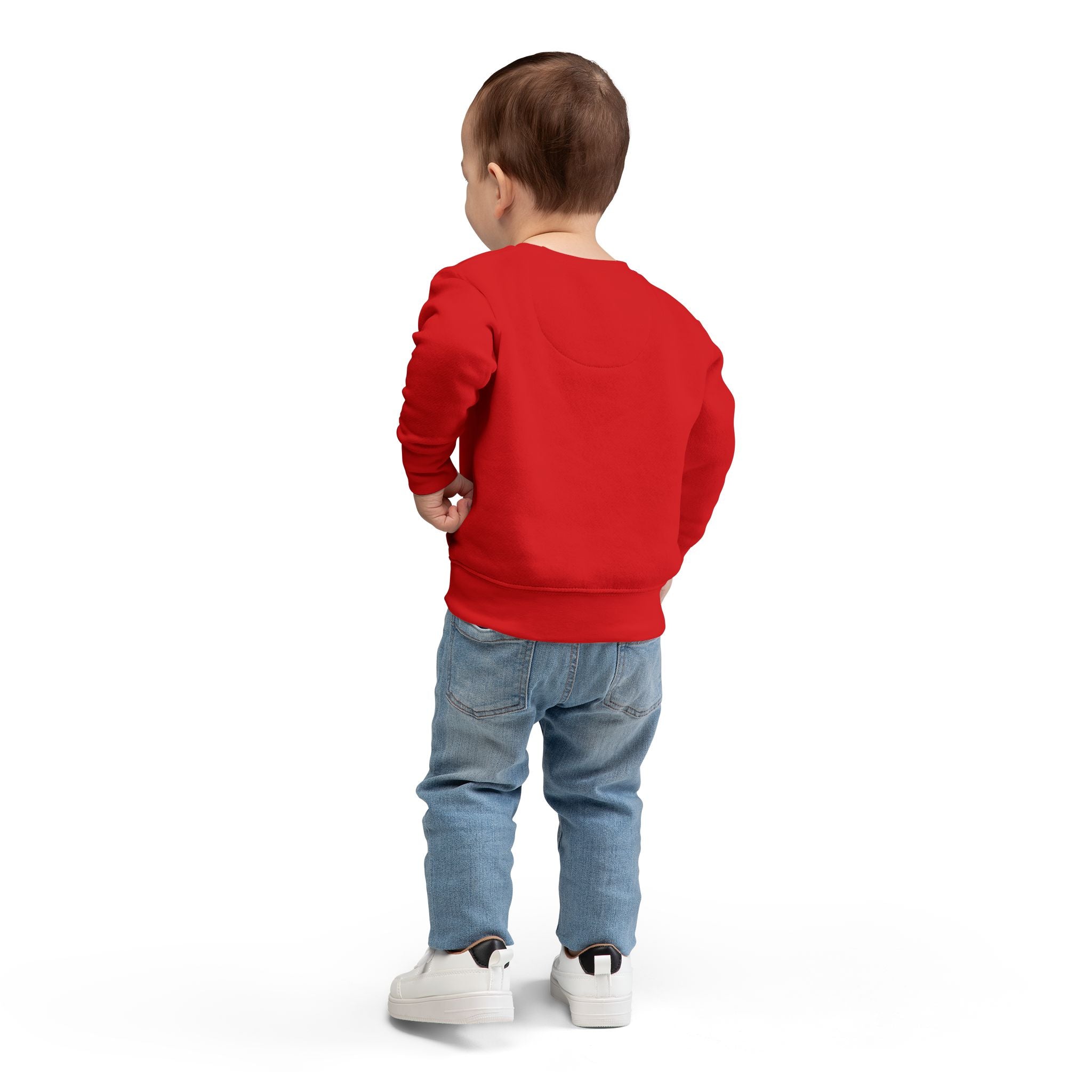 Toddler Sweatshirt Cozy and Durable 60/40 Cotton Polyester Fleece Blend