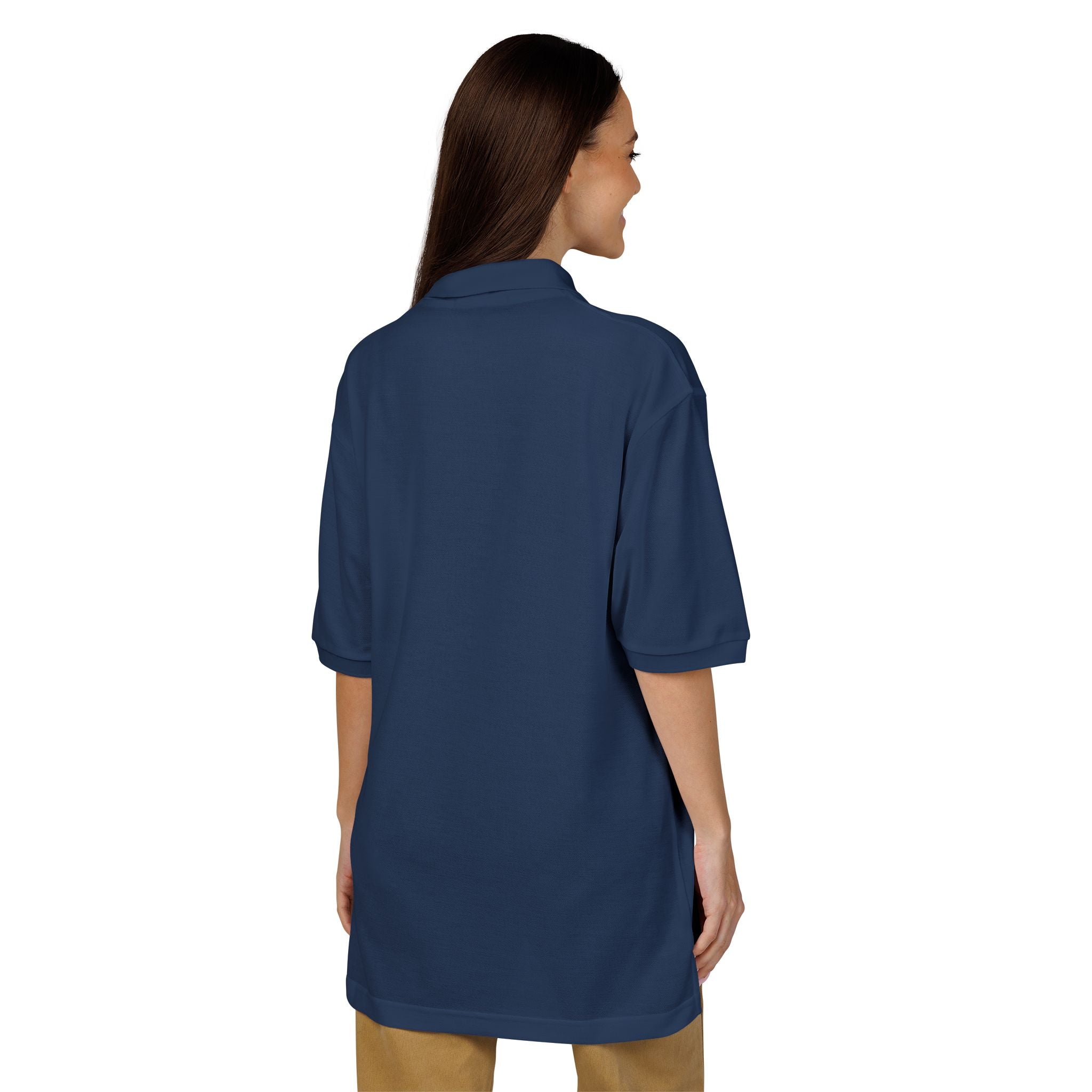 Stylish Unisex Polo Shirt with Custom Embroidery - Casual Wear, Gift for Him/Her, Summer Fashion, Everyday Essentials, Birthday Gift