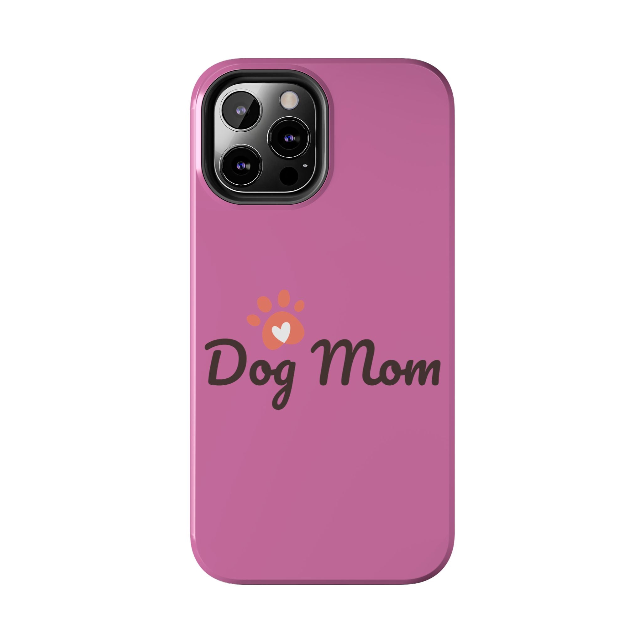 Dog Mom Phone Cases, Protective Cases for Pet Lovers, Gifts for Dog Owners, Cute Pink Cases, Dog Lover Accessories