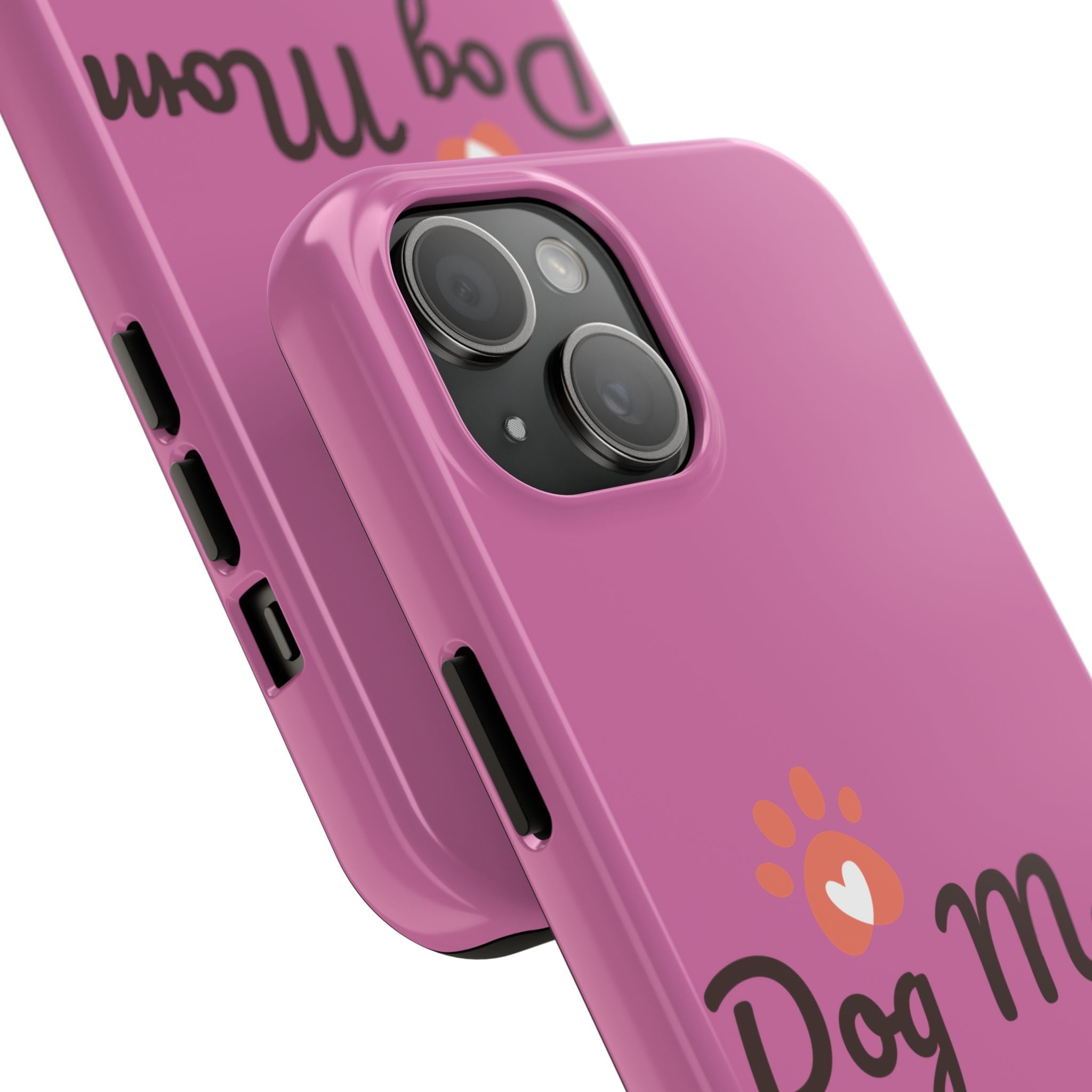 Dog Mom Phone Cases, Protective Cases for Pet Lovers, Gifts for Dog Owners, Cute Pink Cases, Dog Lover Accessories
