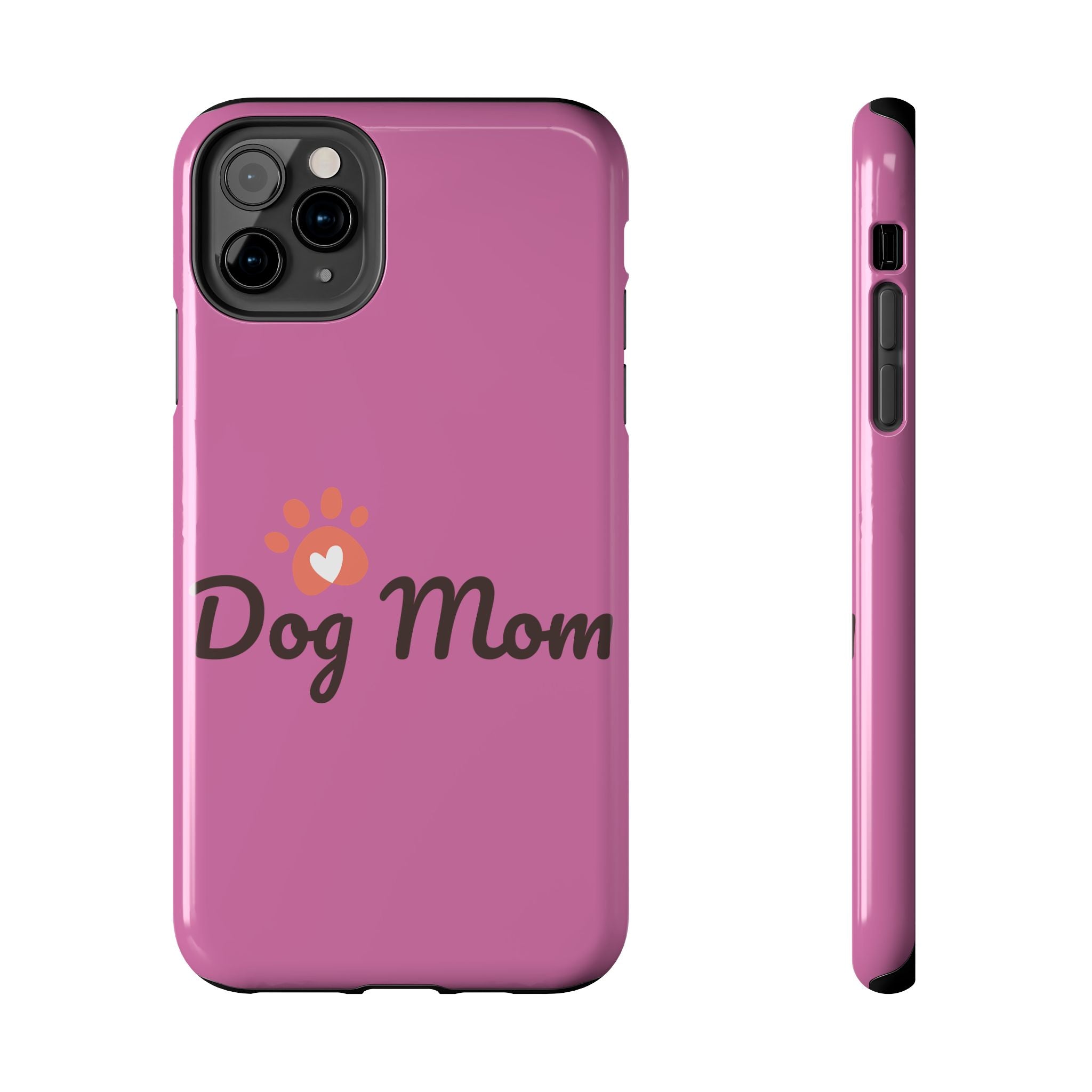 Dog Mom Phone Cases, Protective Cases for Pet Lovers, Gifts for Dog Owners, Cute Pink Cases, Dog Lover Accessories