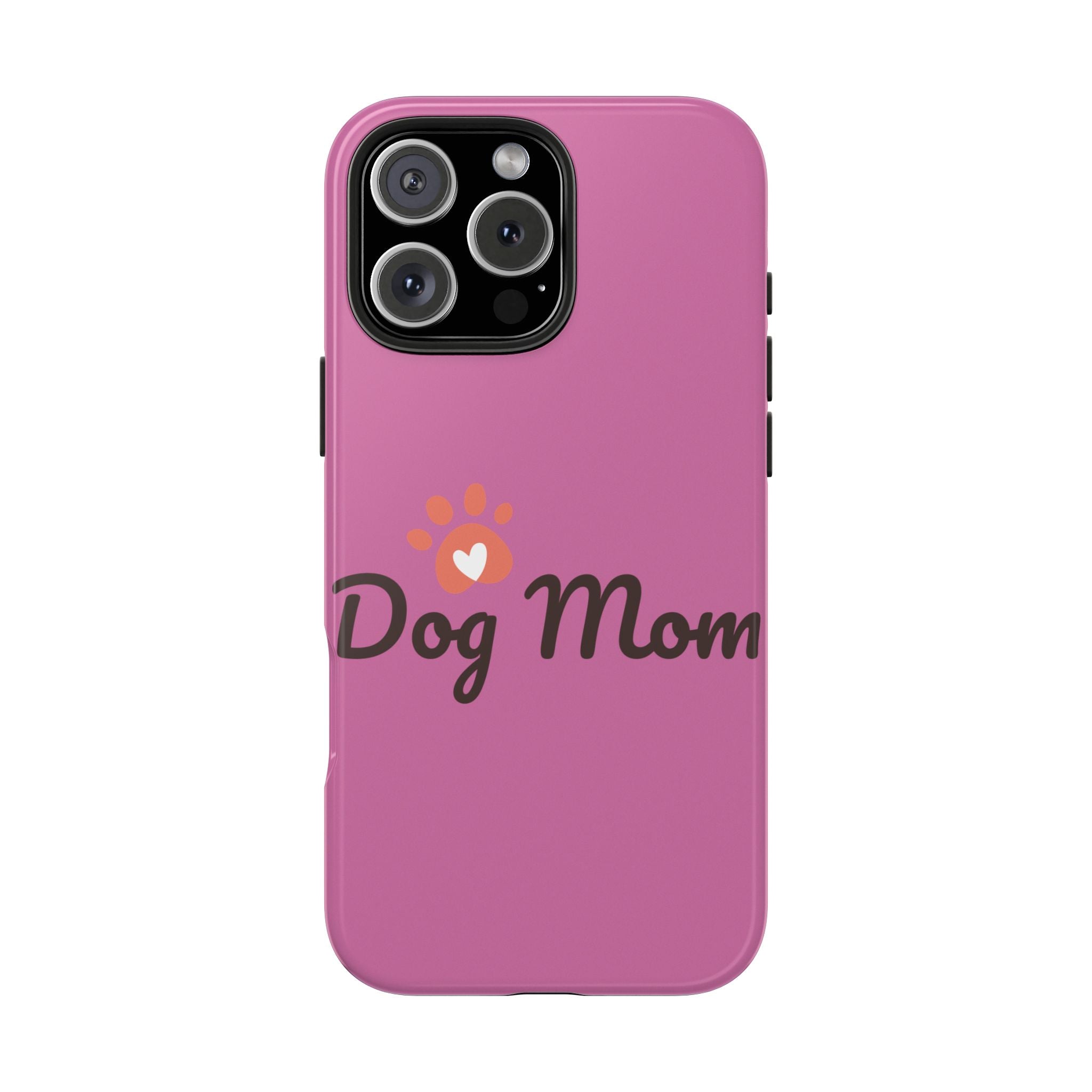 Dog Mom Phone Cases, Protective Cases for Pet Lovers, Gifts for Dog Owners, Cute Pink Cases, Dog Lover Accessories