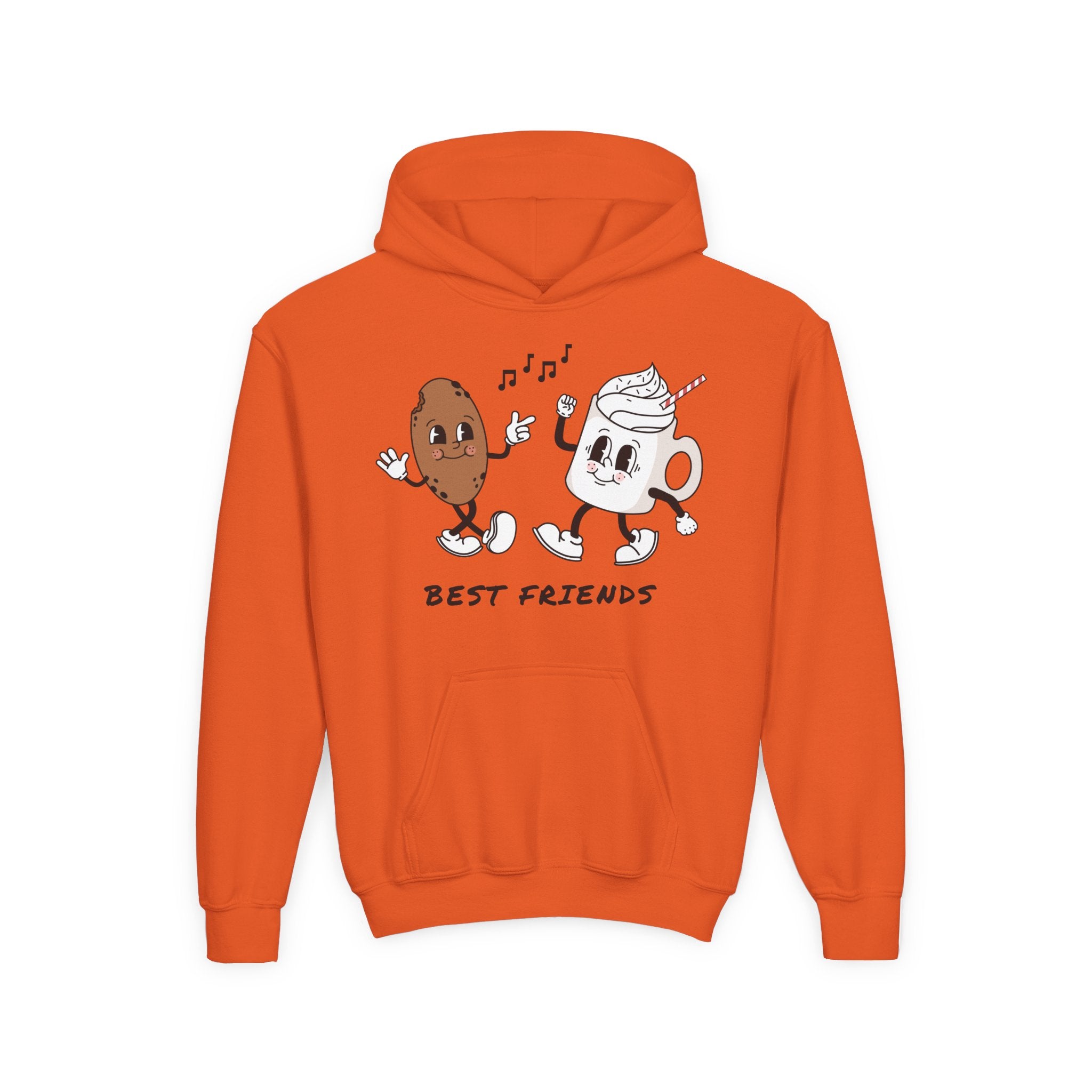 Best Friends Youth Hoodie - Cute Friendship Sweatshirt for Kids, Gift for Besties, Matching Outfit, Cozy Wear for Playdates