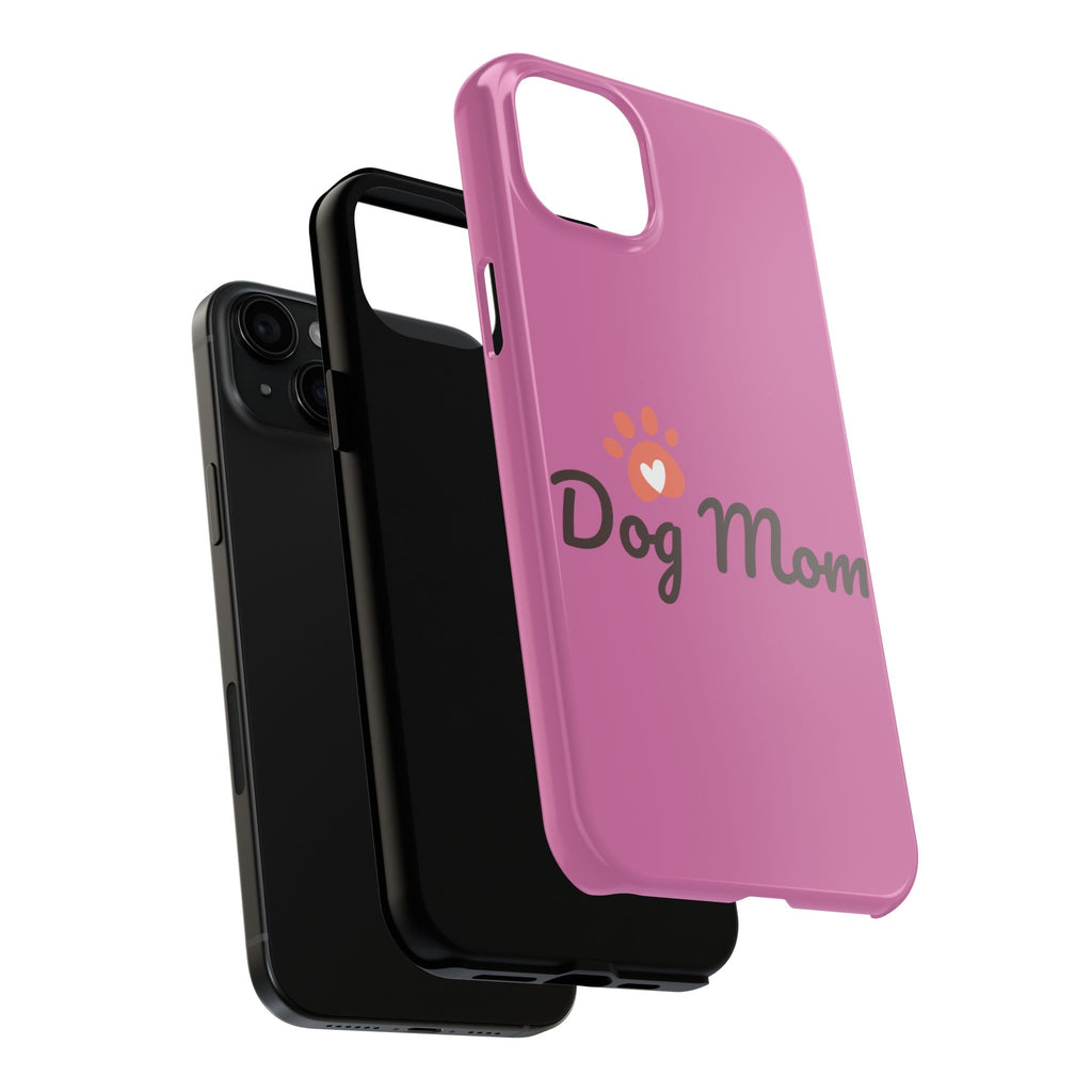 Dog Mom Phone Cases, Protective Cases for Pet Lovers, Gifts for Dog Owners, Cute Pink Cases, Dog Lover Accessories