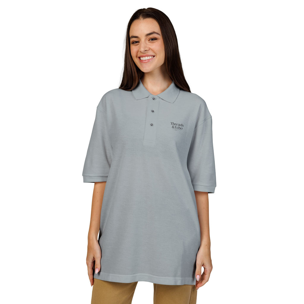 Stylish Unisex Polo Shirt with Custom Embroidery - Casual Wear, Gift for Him/Her, Summer Fashion, Everyday Essentials, Birthday Gift