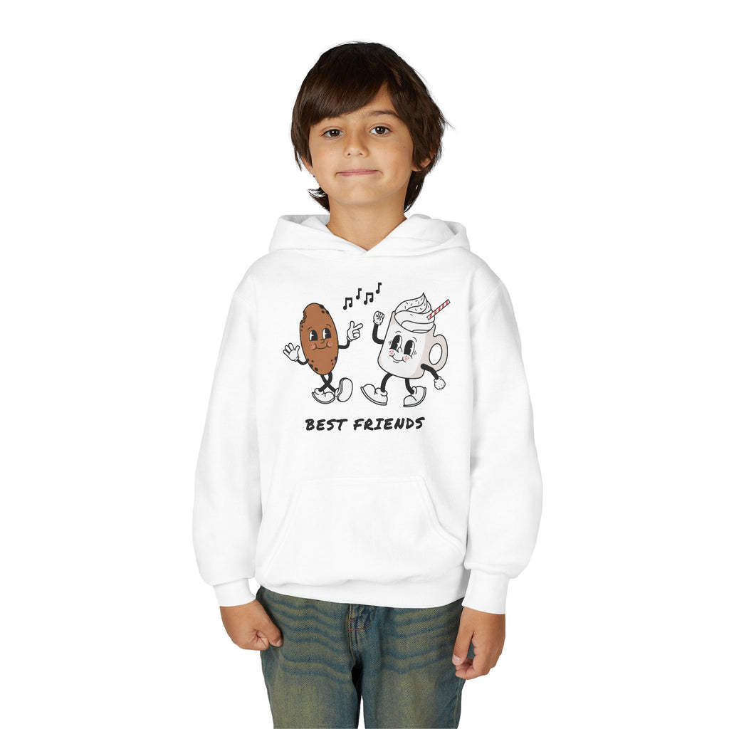 Best Friends Youth Hoodie - Cute Friendship Sweatshirt for Kids, Gift for Besties, Matching Outfit, Cozy Wear for Playdates