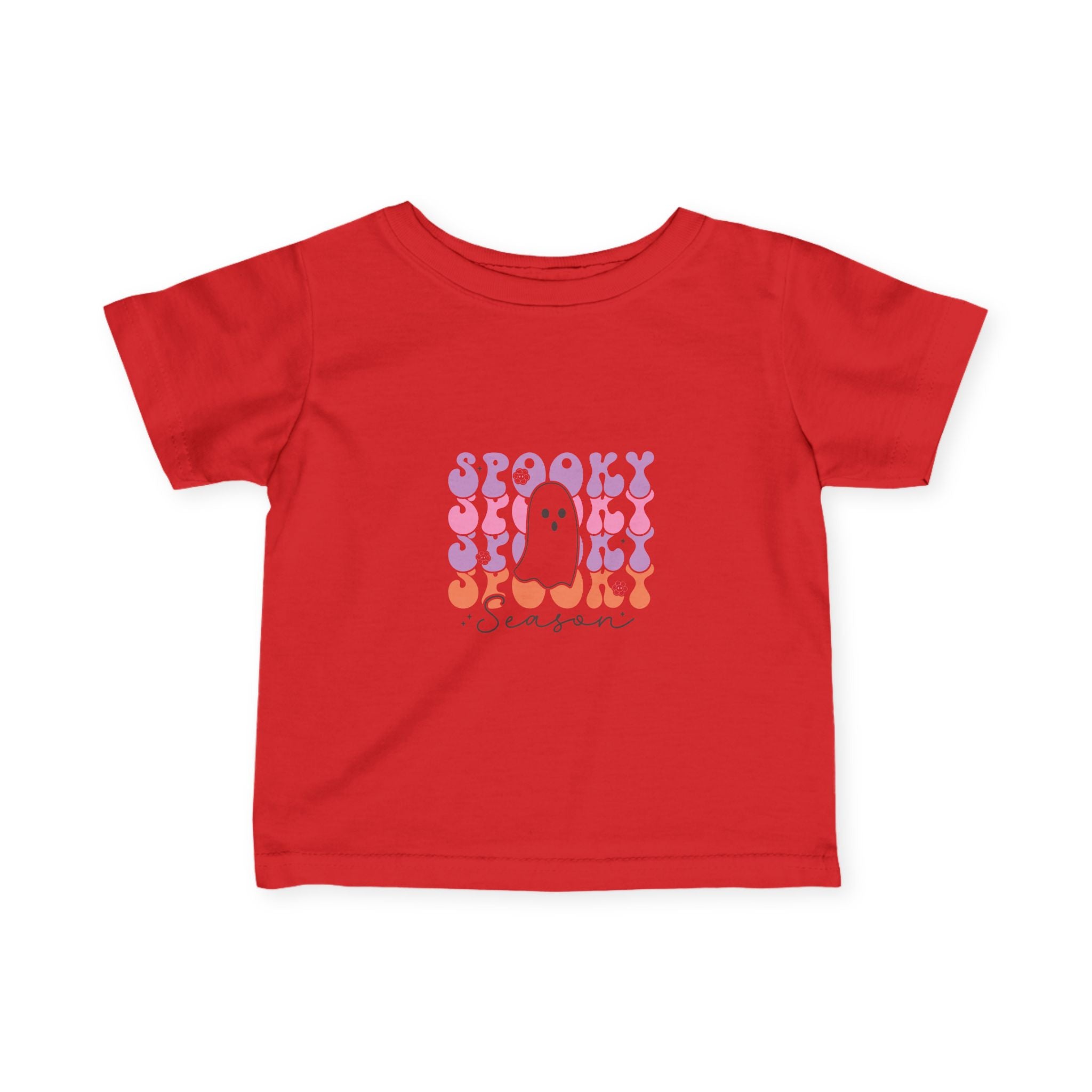 Infant Ghostly Fun Tee, Cute Halloween Baby T-Shirt, Spooky Season Kids Apparel, Toddler Ghost Shirt, Halloween Gift for Baby, Fall Fashion