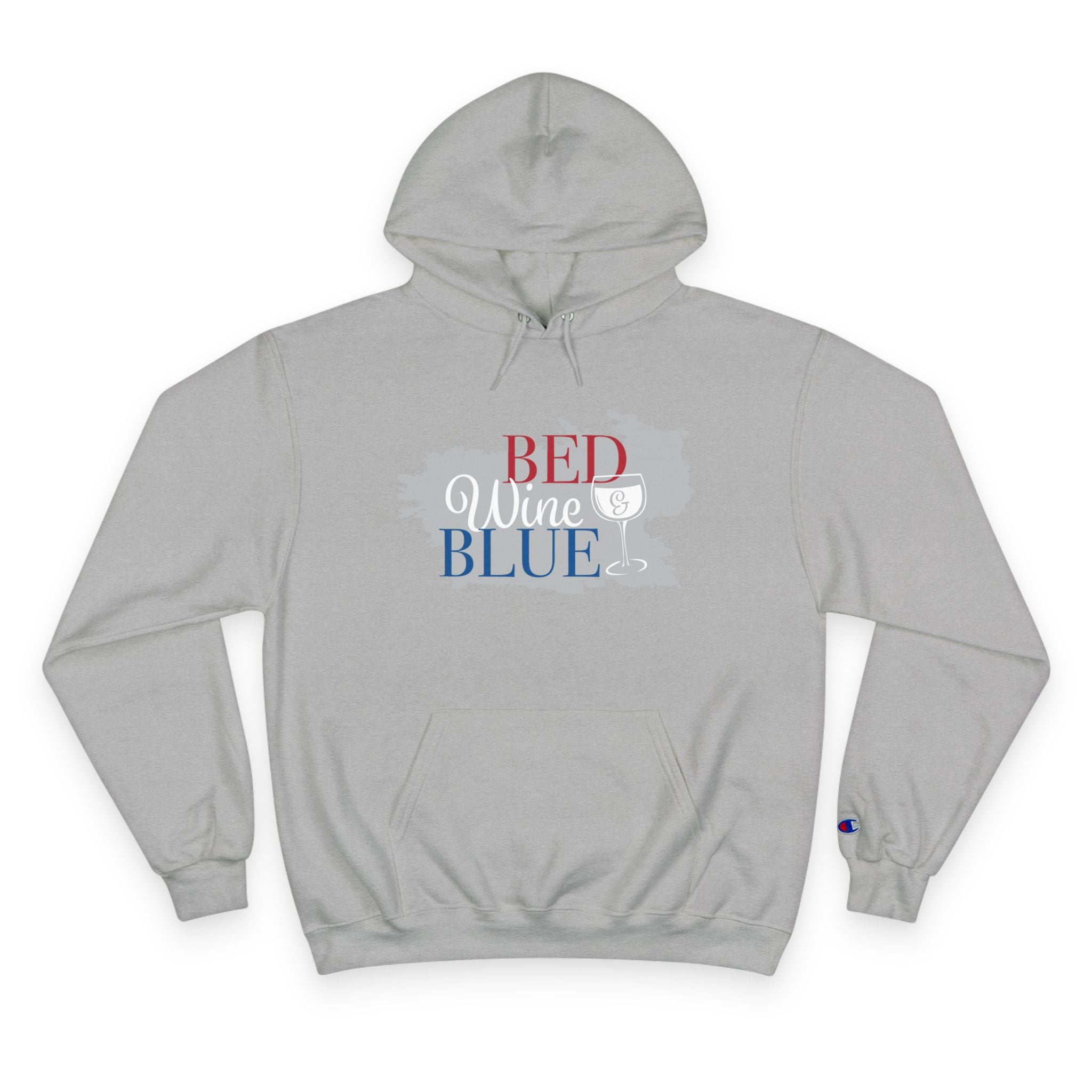 Wine Lover's Champion Hoodie, Cozy Sweatshirt, Gift for Wine Enthusiasts, Casual Outfit, Perfect for Relaxing Nights