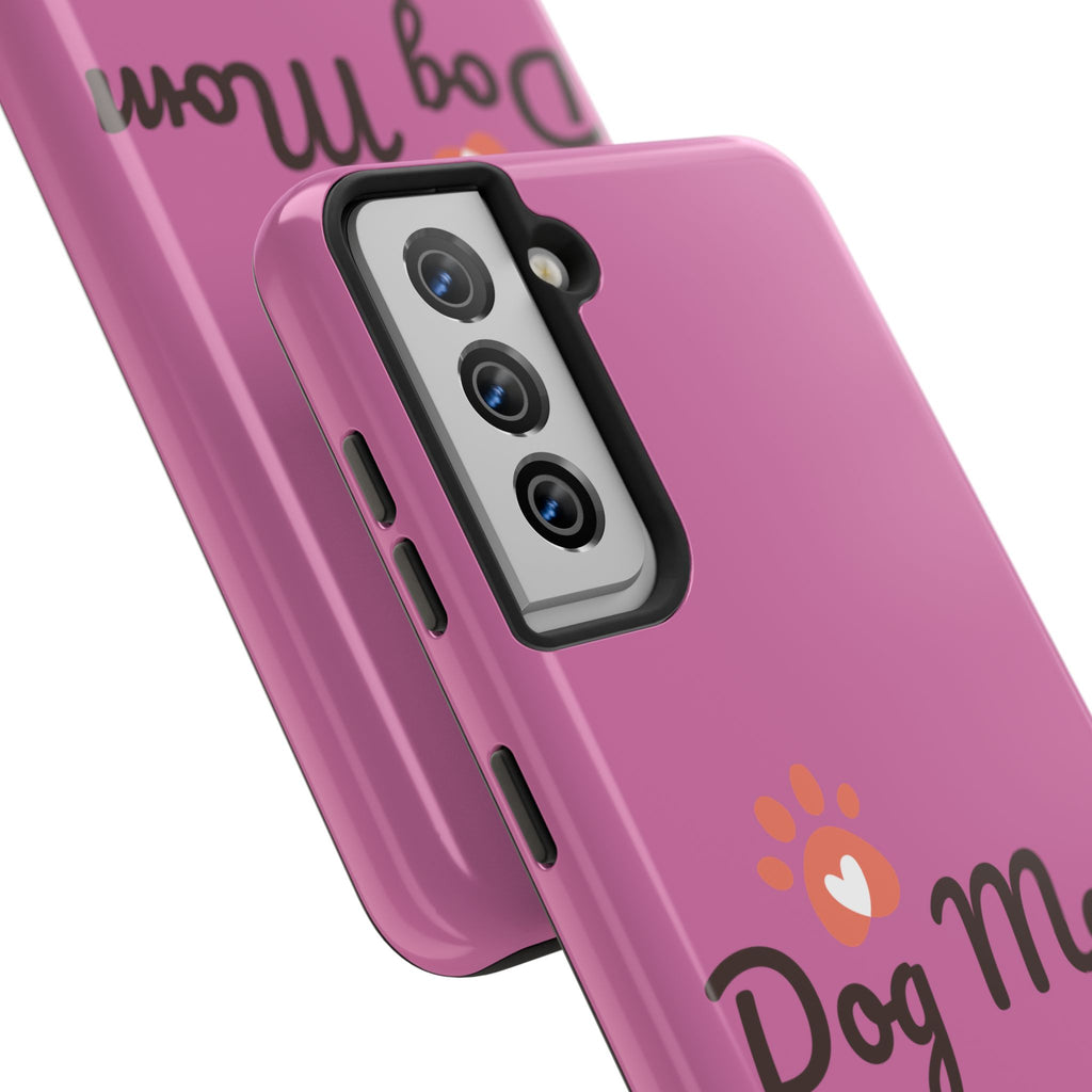 Dog Mom Phone Cases, Protective Cases for Pet Lovers, Gifts for Dog Owners, Cute Pink Cases, Dog Lover Accessories