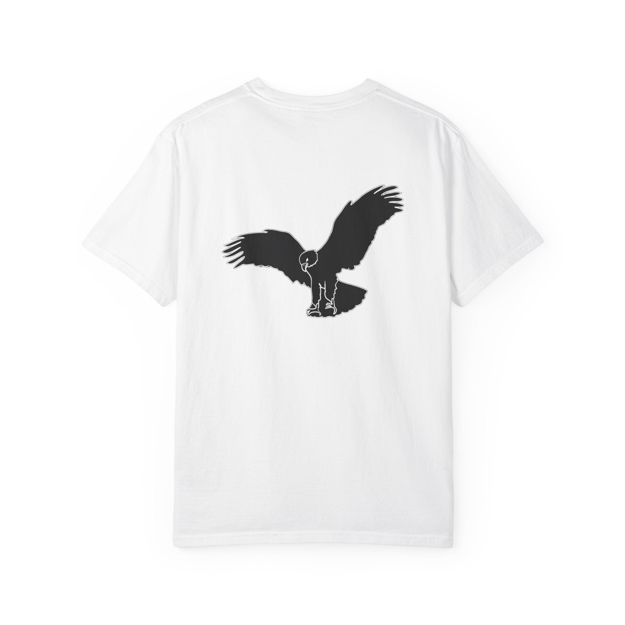 Flying Hawk Graphic Tee - Perfect for Nature Lovers, Outdoor Adventures, Casual Wear, Gift for Bird Enthusiasts, Eco-Friendly Fashion