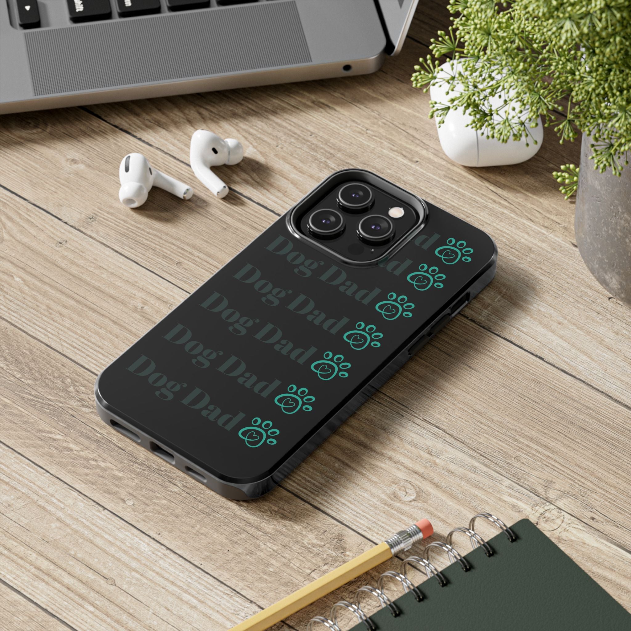Dog Dad Phone Case - Durable Protector for Dog Lovers, Gift for Pet Parents, Custom Phone Cover, Unique Dog-Themed Accessory