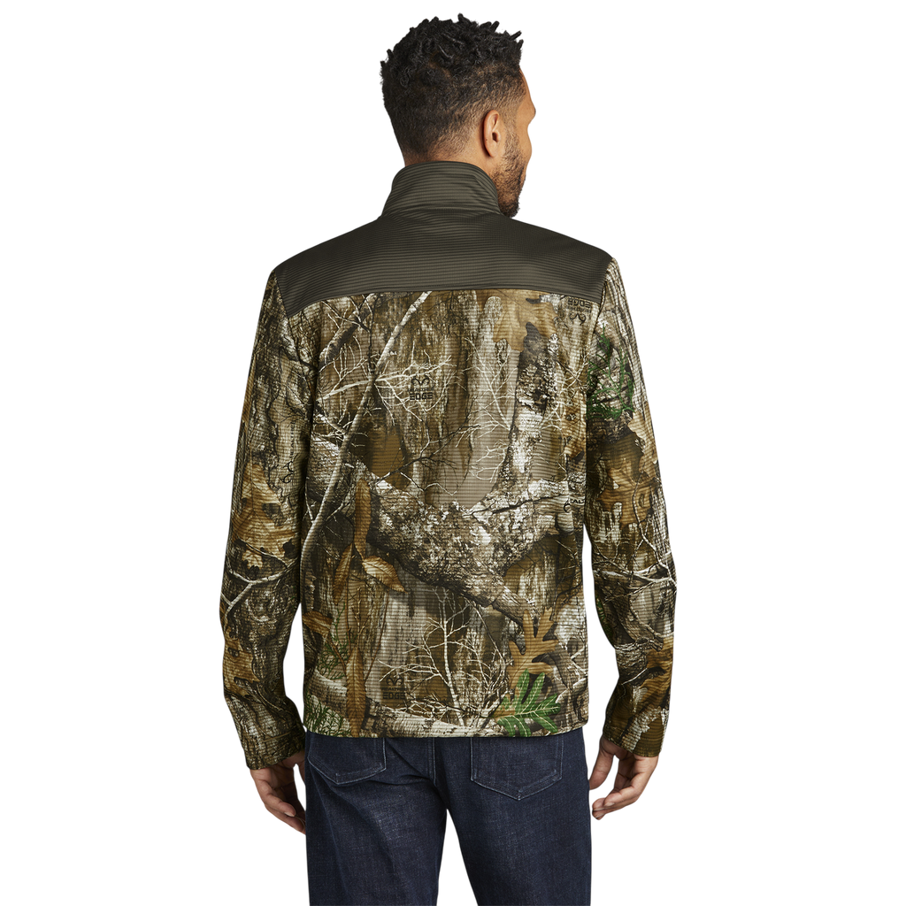 Custom Realtree® Colorblock Soft Shell Jacket, Outdoor Gear, Hunting Apparel, Embroidered Jacket, Gift for Him, Casual Outerwear