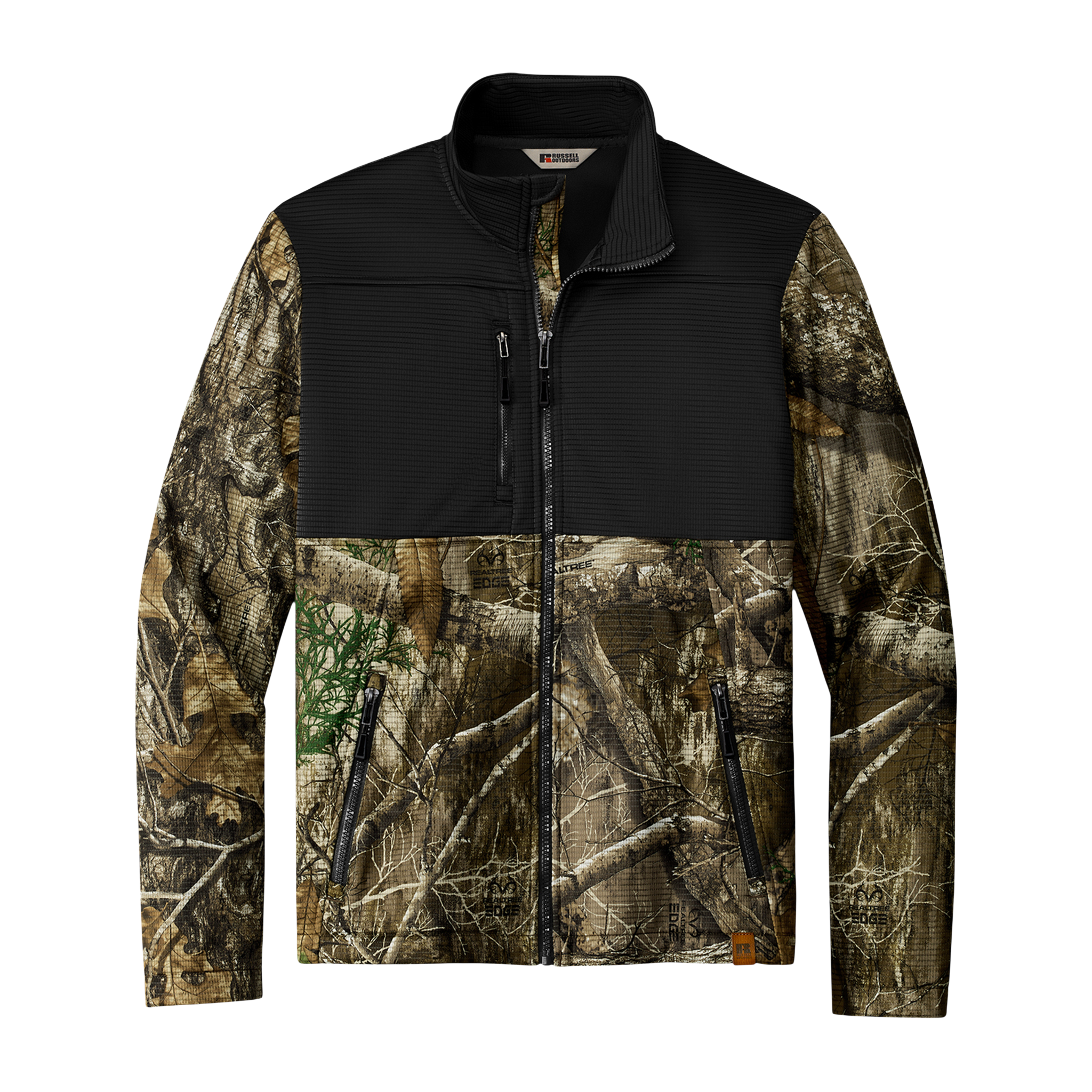 Custom Realtree® Colorblock Soft Shell Jacket, Outdoor Gear, Hunting Apparel, Embroidered Jacket, Gift for Him, Casual Outerwear