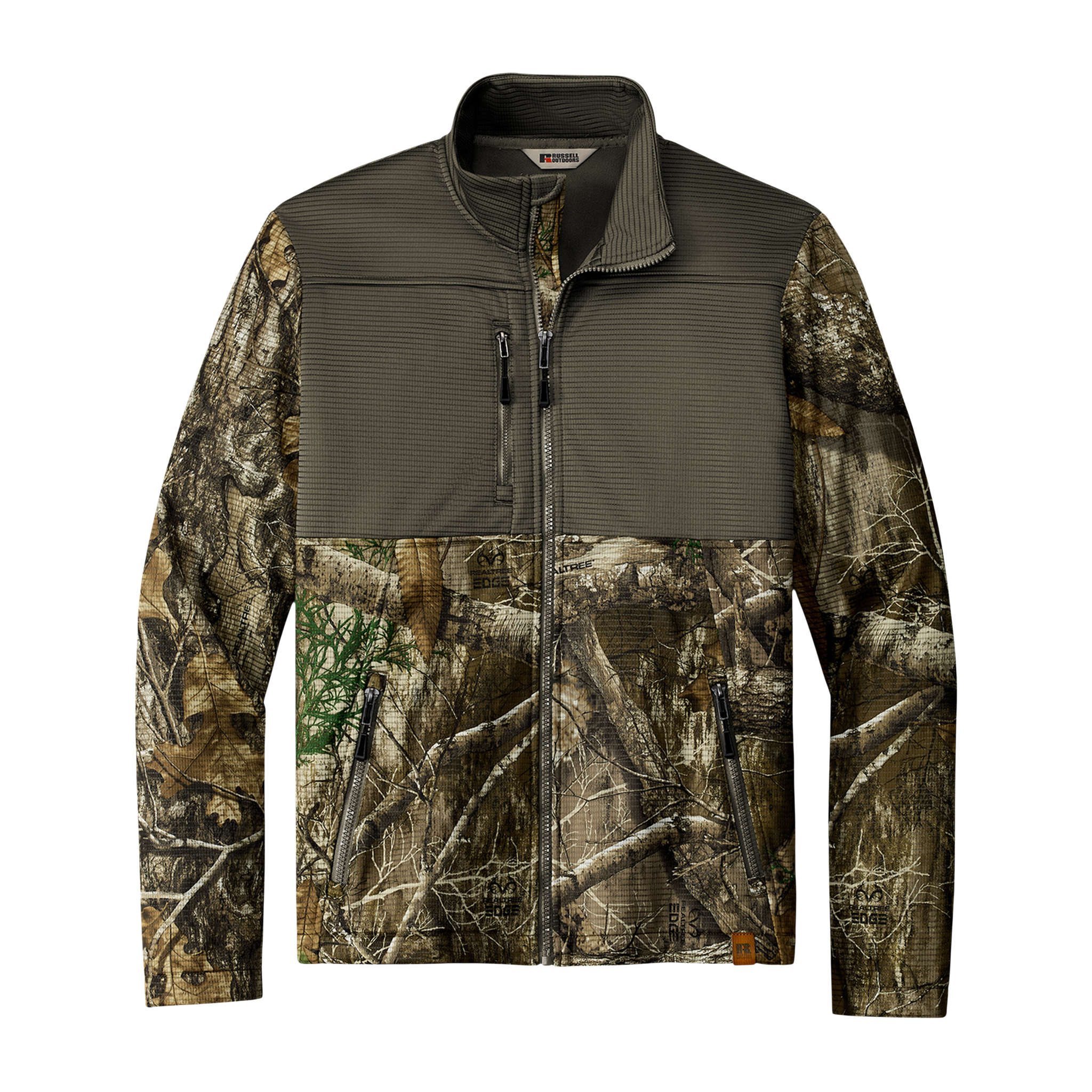 Custom Realtree® Colorblock Soft Shell Jacket, Outdoor Gear, Hunting Apparel, Embroidered Jacket, Gift for Him, Casual Outerwear