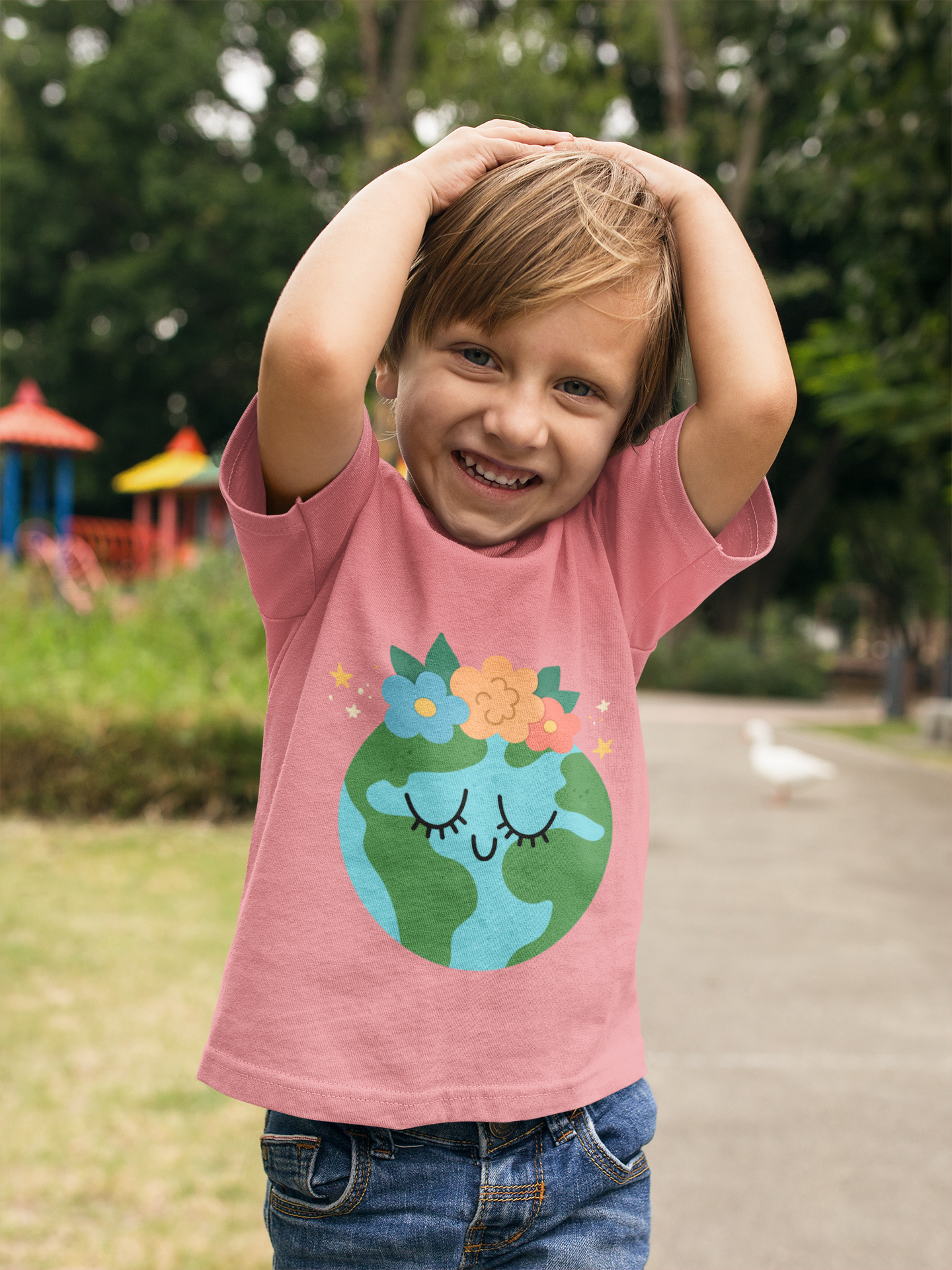 Earth-Friendly Toddler Tee, Cute Kid's T-Shirt, Nature Lover Gift, Eco-Friendly Apparel, Spring/Summer Outfit, Toddler Clothing