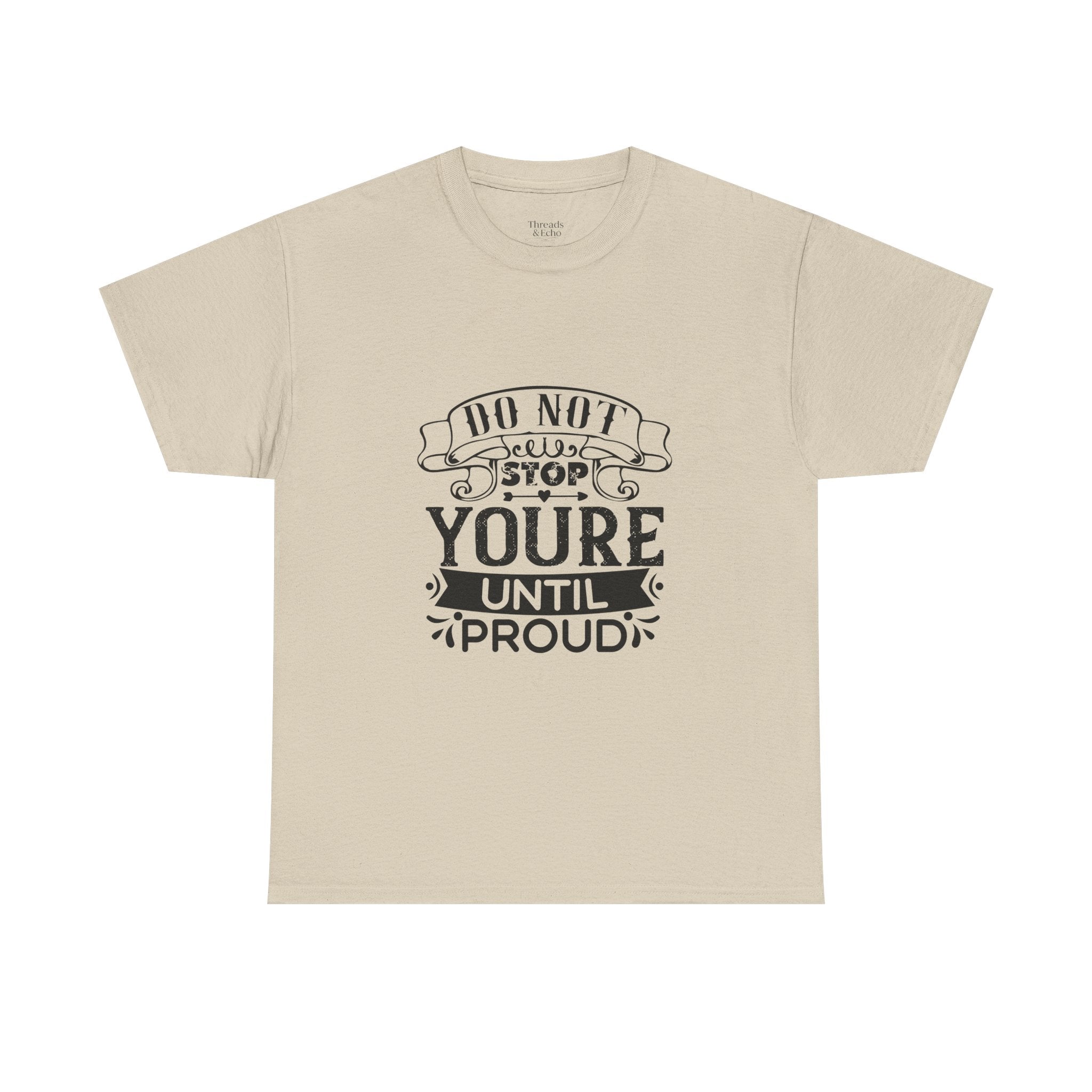 Inspirational Unisex Cotton Tee - Motivational Shirt, Gift for Graduates, Positive Quote Tee, Self-Improvement Apparel, Confidence Booster