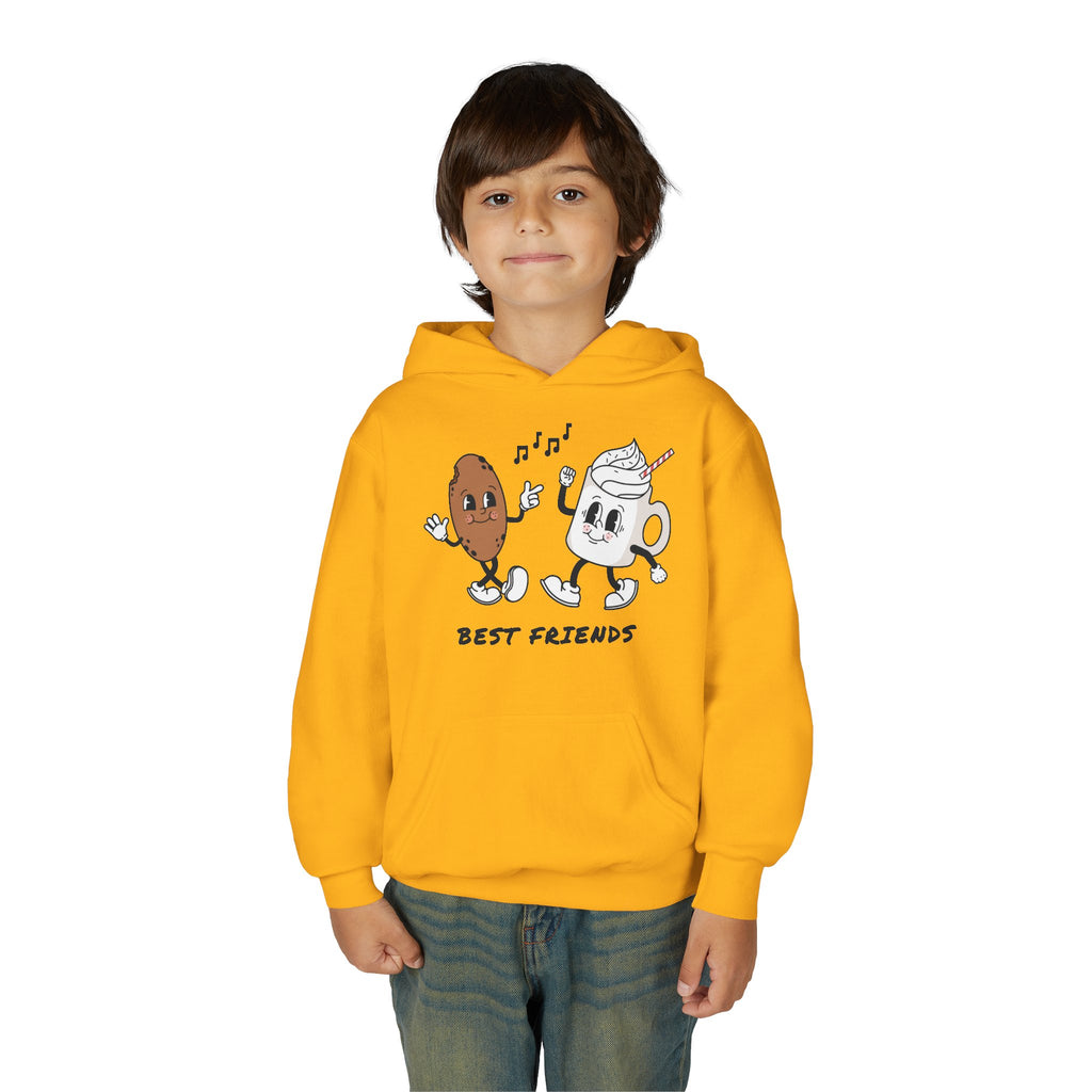 Best Friends Youth Hoodie - Cute Friendship Sweatshirt for Kids, Gift for Besties, Matching Outfit, Cozy Wear for Playdates