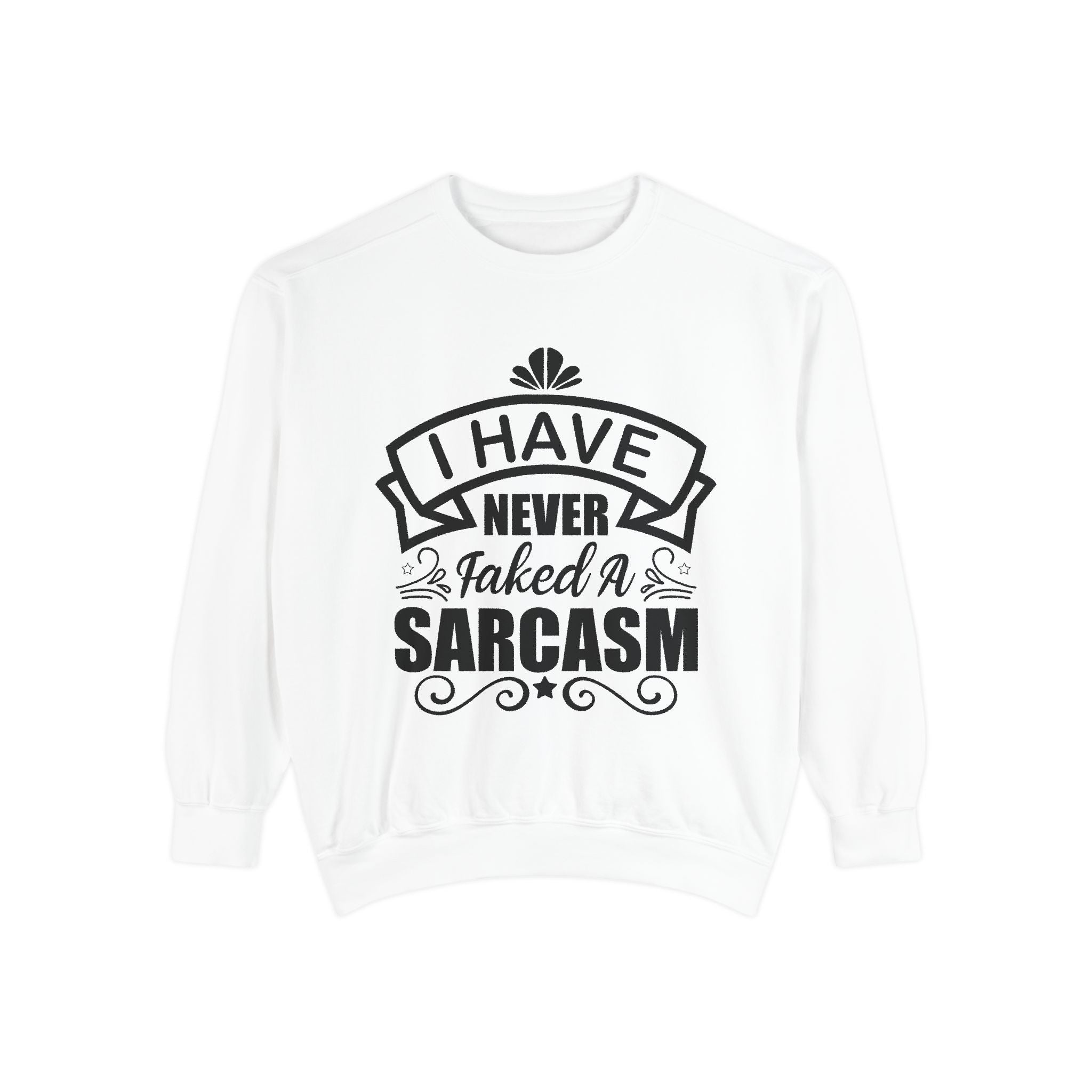 Sarcasm Sweatshirt - Funny Gift for Friends, Unisex Crewneck, Casual Wear, Cozy Style, Humor Apparel