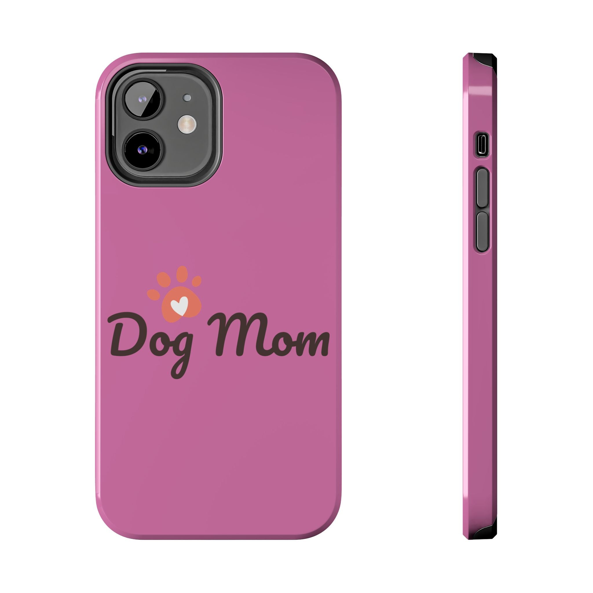 Dog Mom Phone Cases, Protective Cases for Pet Lovers, Gifts for Dog Owners, Cute Pink Cases, Dog Lover Accessories