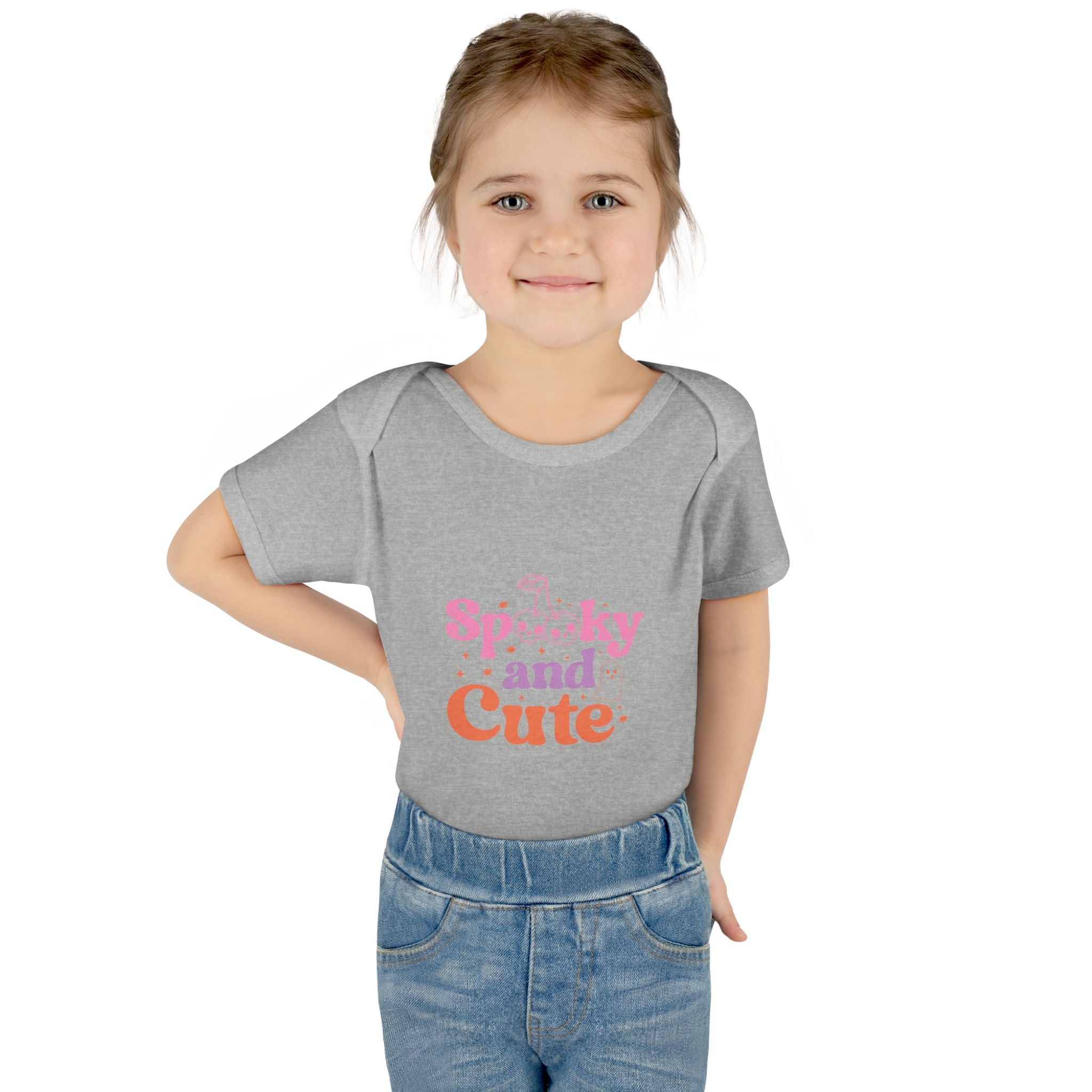 Spooky and Cute Infant Bodysuit, Baby Halloween Outfit, Cute Baby Gift, Toddler Costume, Funny Baby Apparel