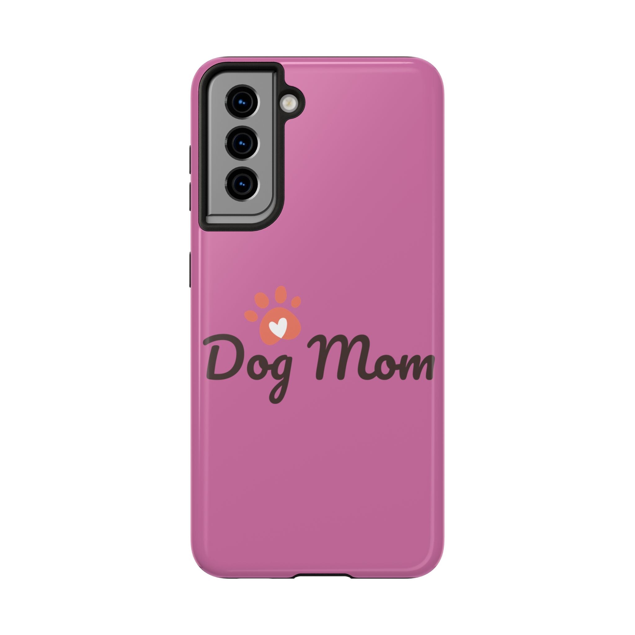 Dog Mom Phone Cases, Protective Cases for Pet Lovers, Gifts for Dog Owners, Cute Pink Cases, Dog Lover Accessories