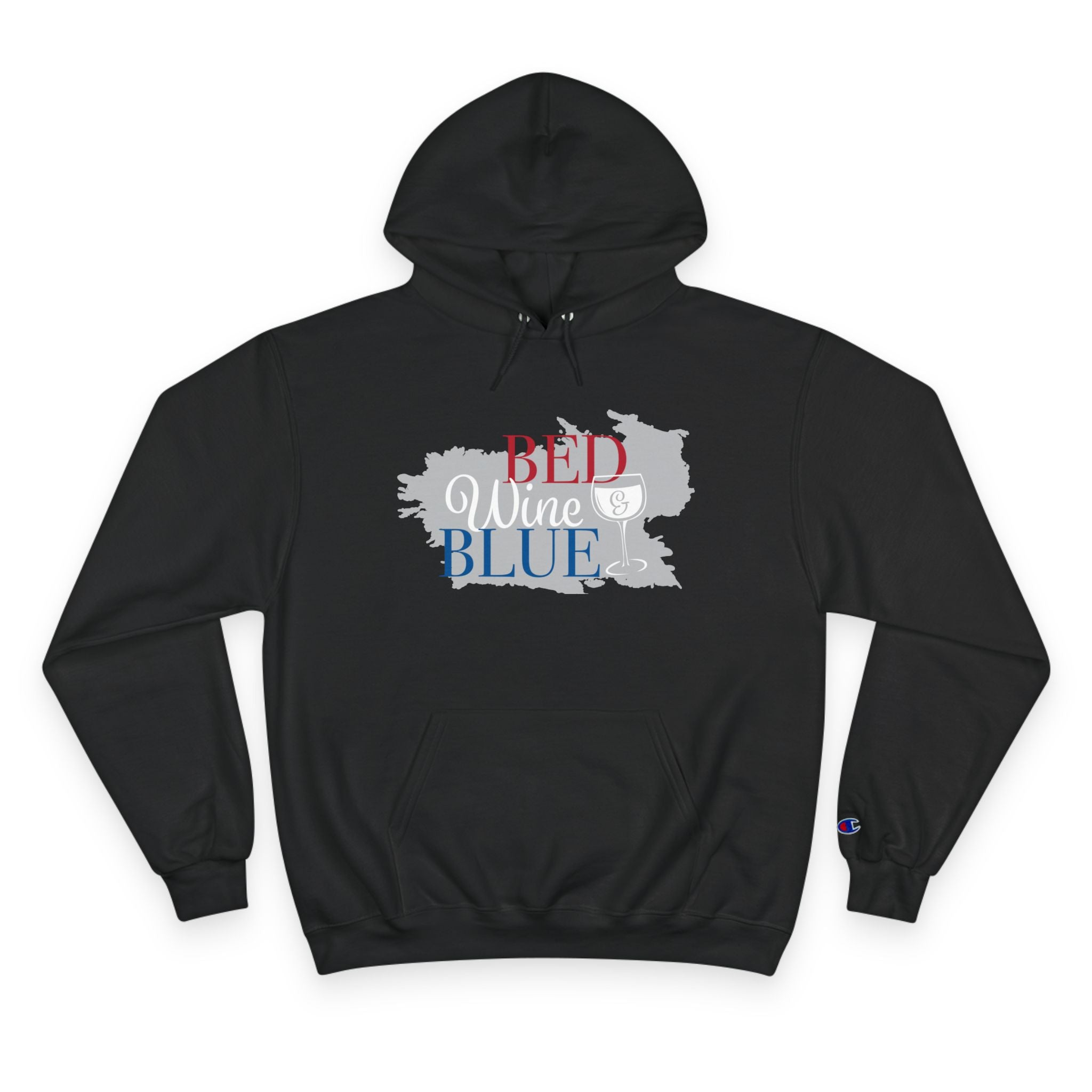 Wine Lover's Champion Hoodie, Cozy Sweatshirt, Gift for Wine Enthusiasts, Casual Outfit, Perfect for Relaxing Nights